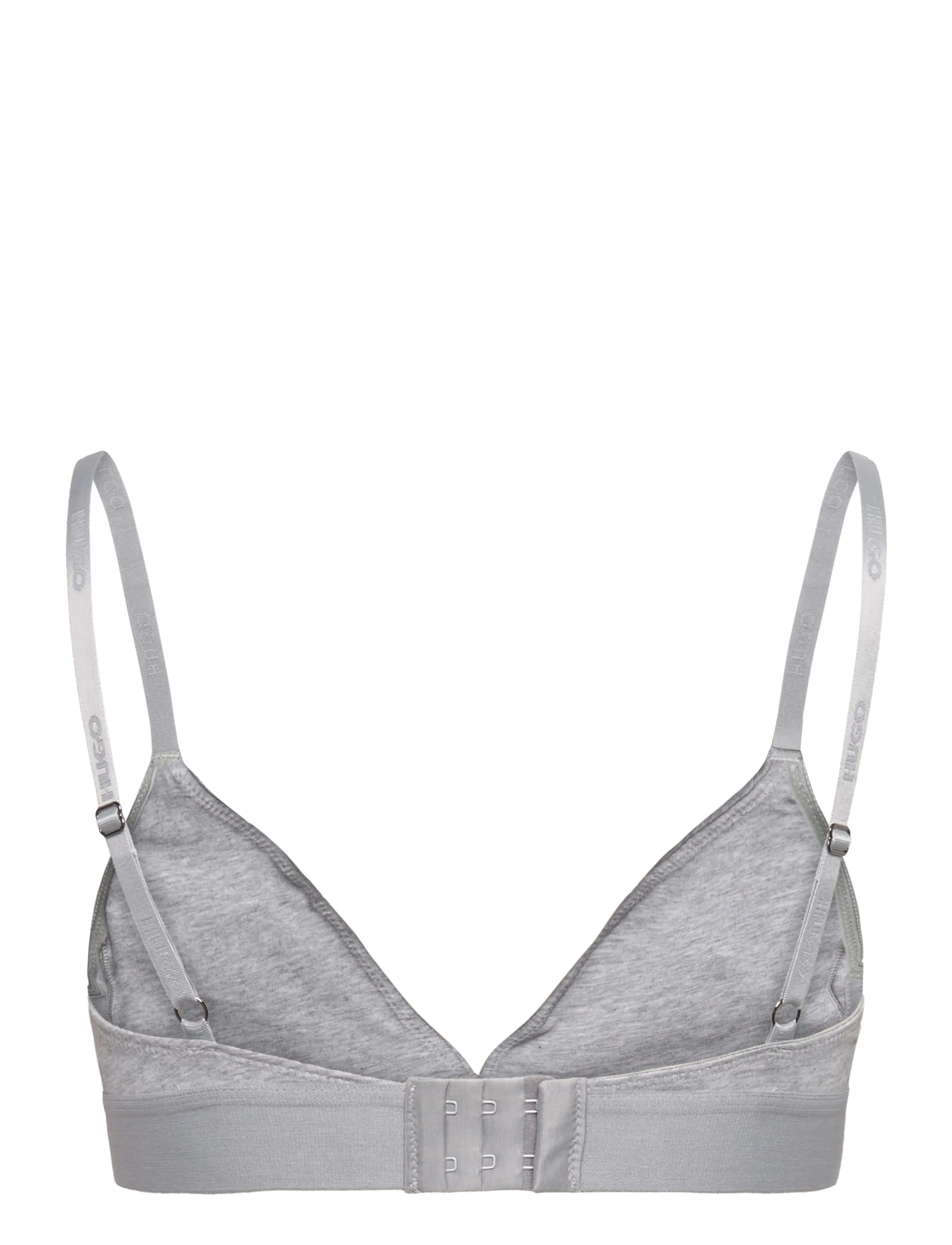 HUGO - TRIANGLE RED LABEL - bralette - medium grey - 1
