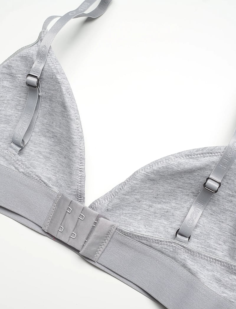 HUGO - TRIANGLE RED LABEL - bralette - medium grey - 3