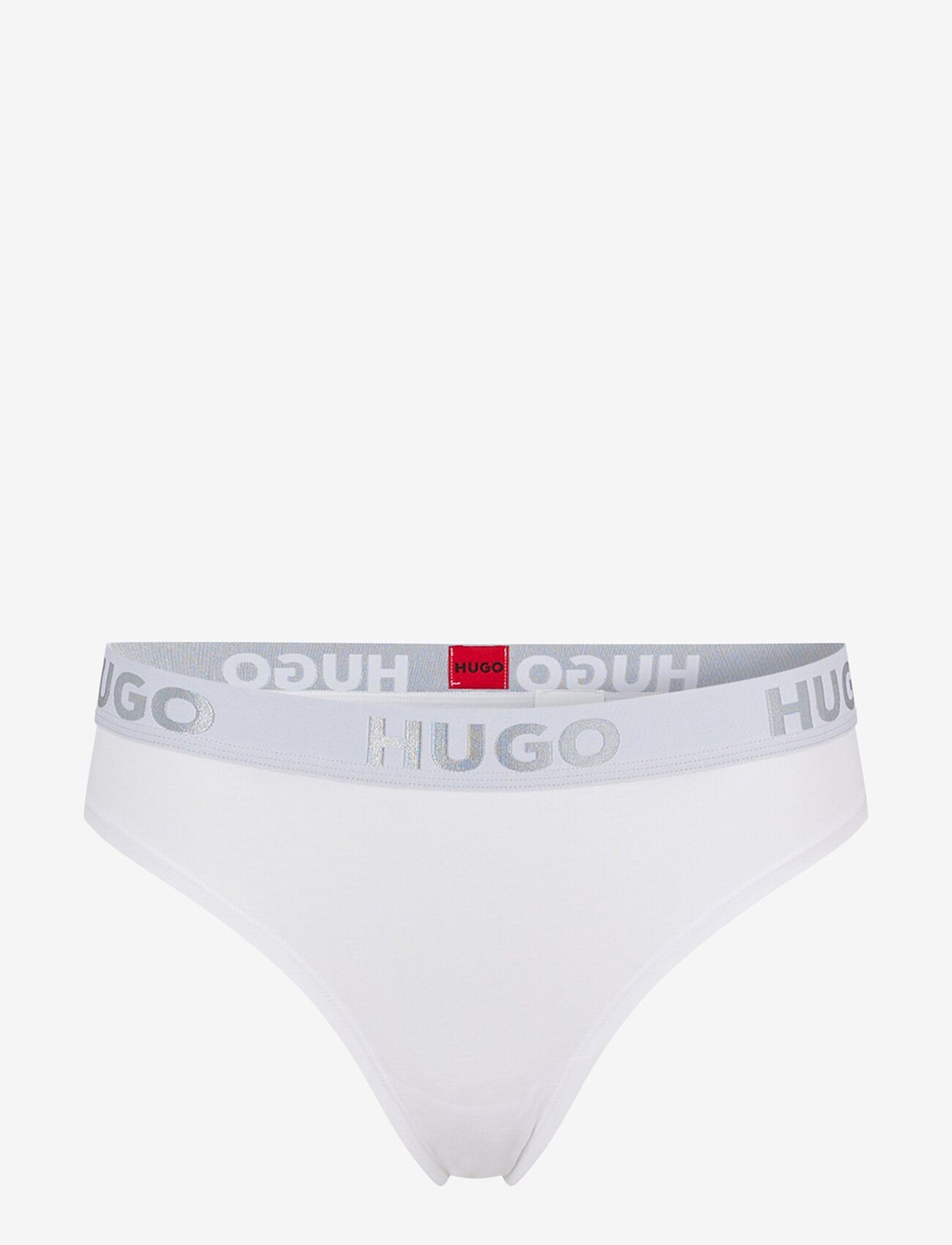 HUGO - THONG SPORTY LOGO - stringid - white - 0