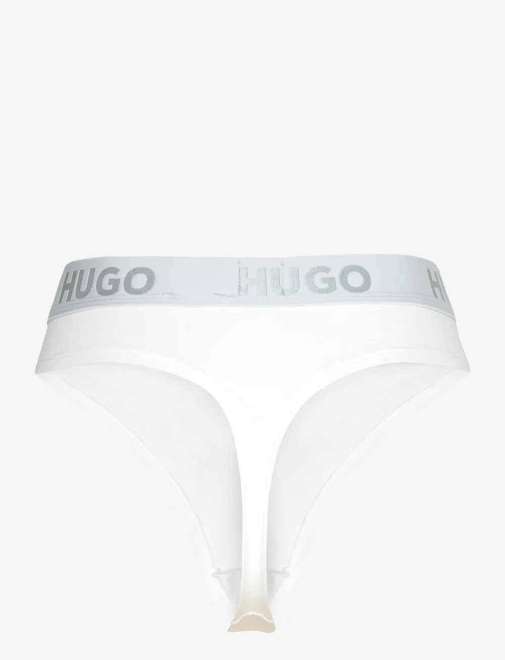 HUGO - THONG SPORTY LOGO - stringid - white - 1