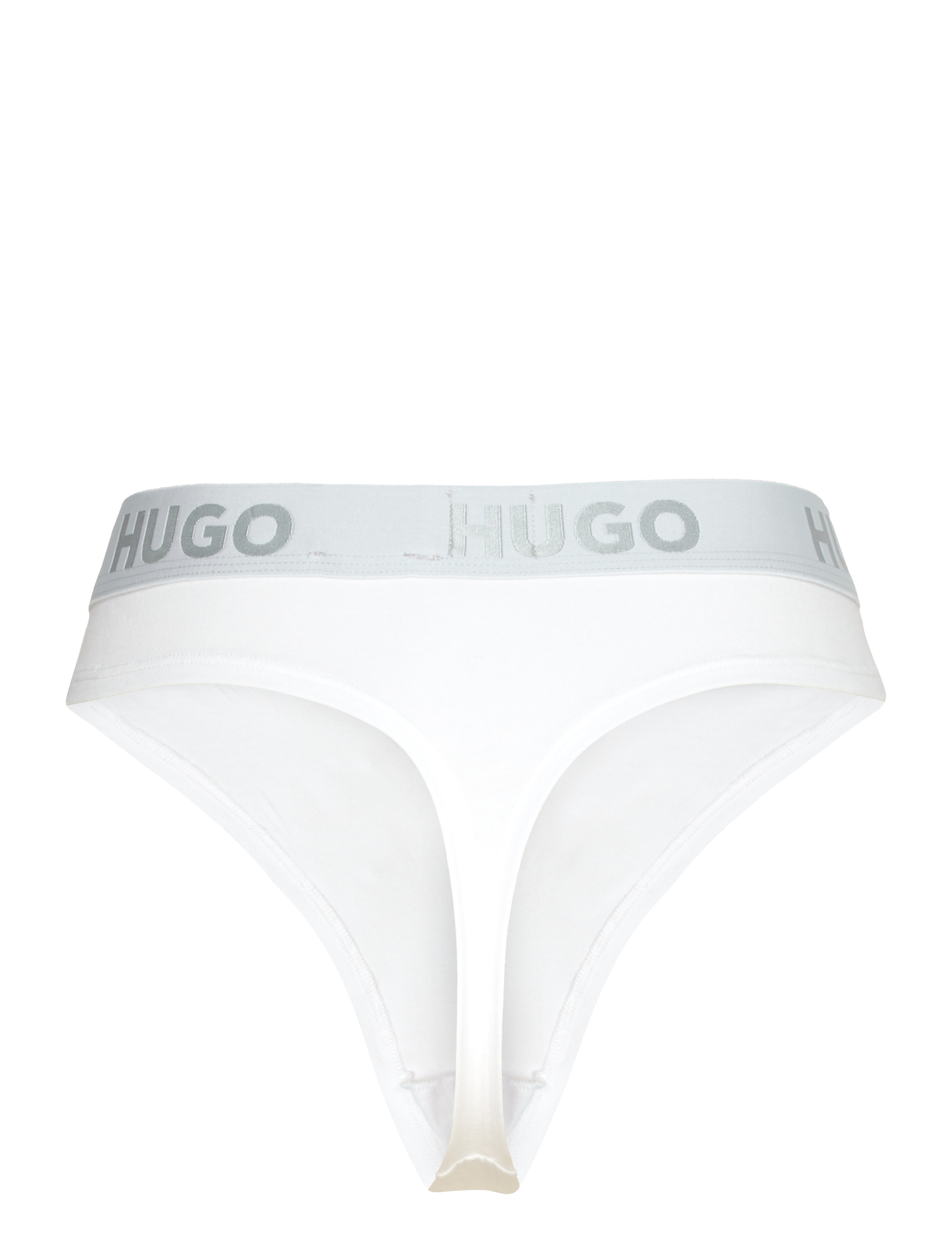 HUGO - THONG SPORTY LOGO - stringtrusser - white - 1
