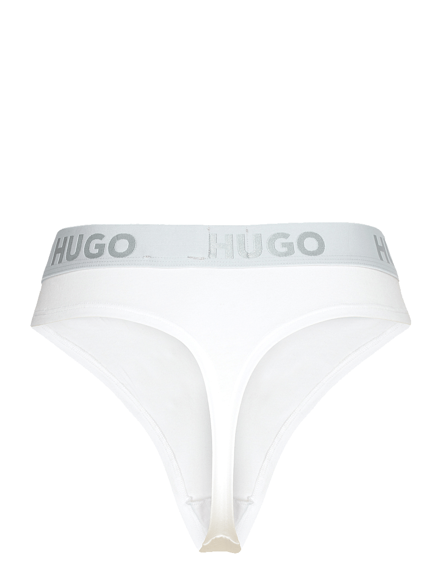 HUGO - THONG SPORTY LOGO - thongs - white - 1