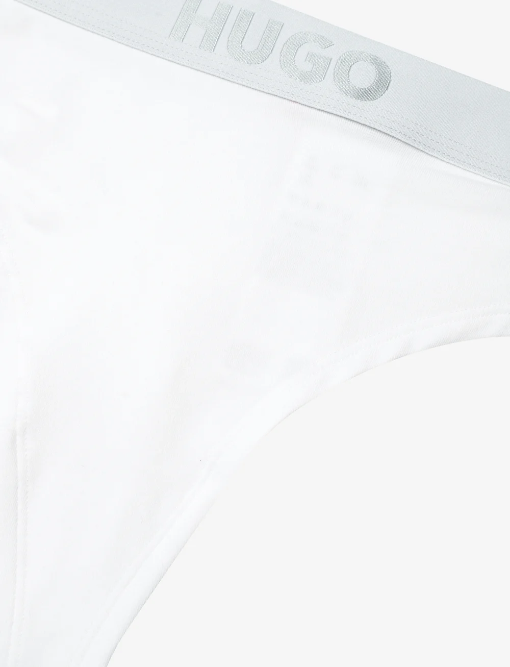 HUGO - THONG SPORTY LOGO - stringid - white - 2