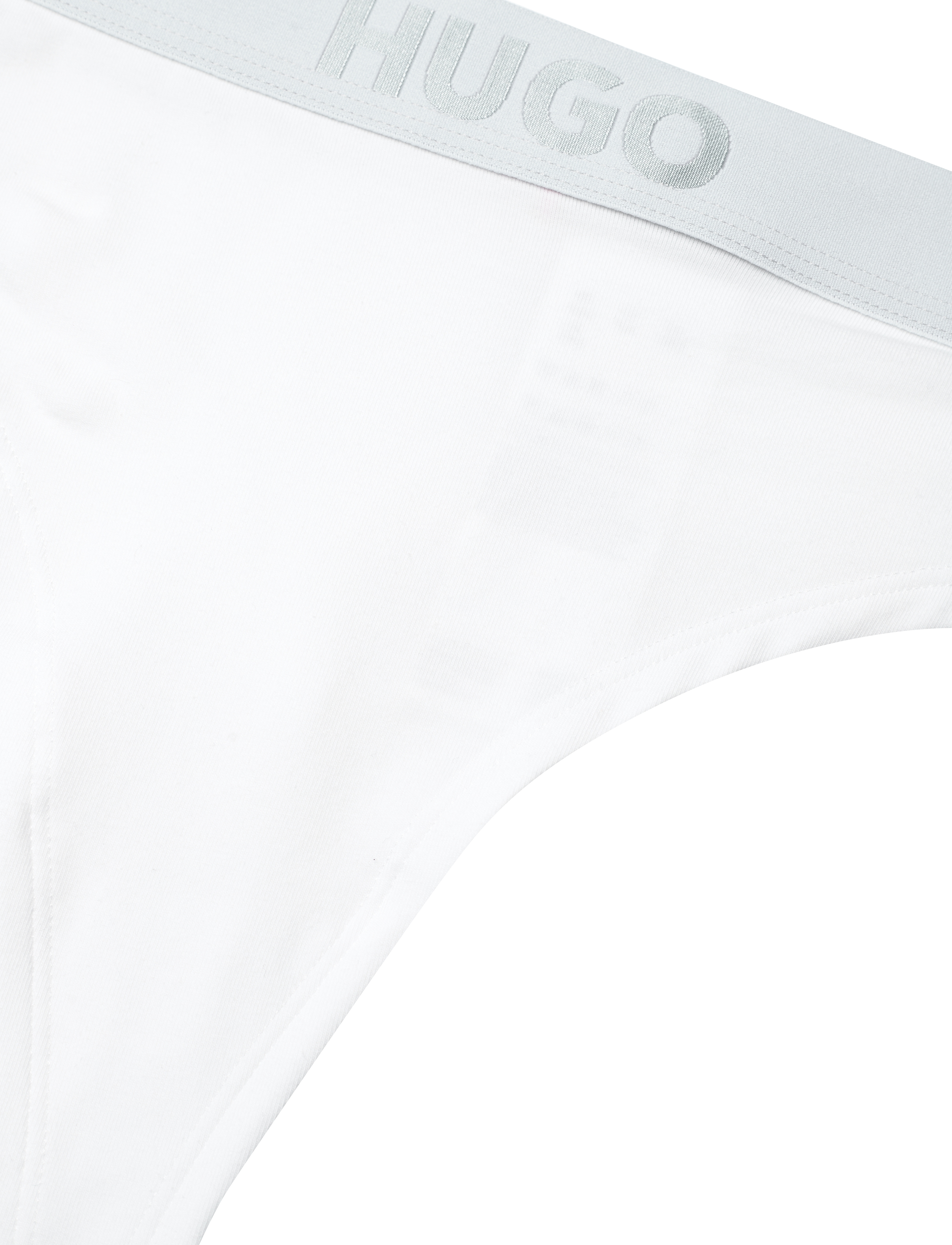 HUGO - THONG SPORTY LOGO - stringtrusser - white - 2