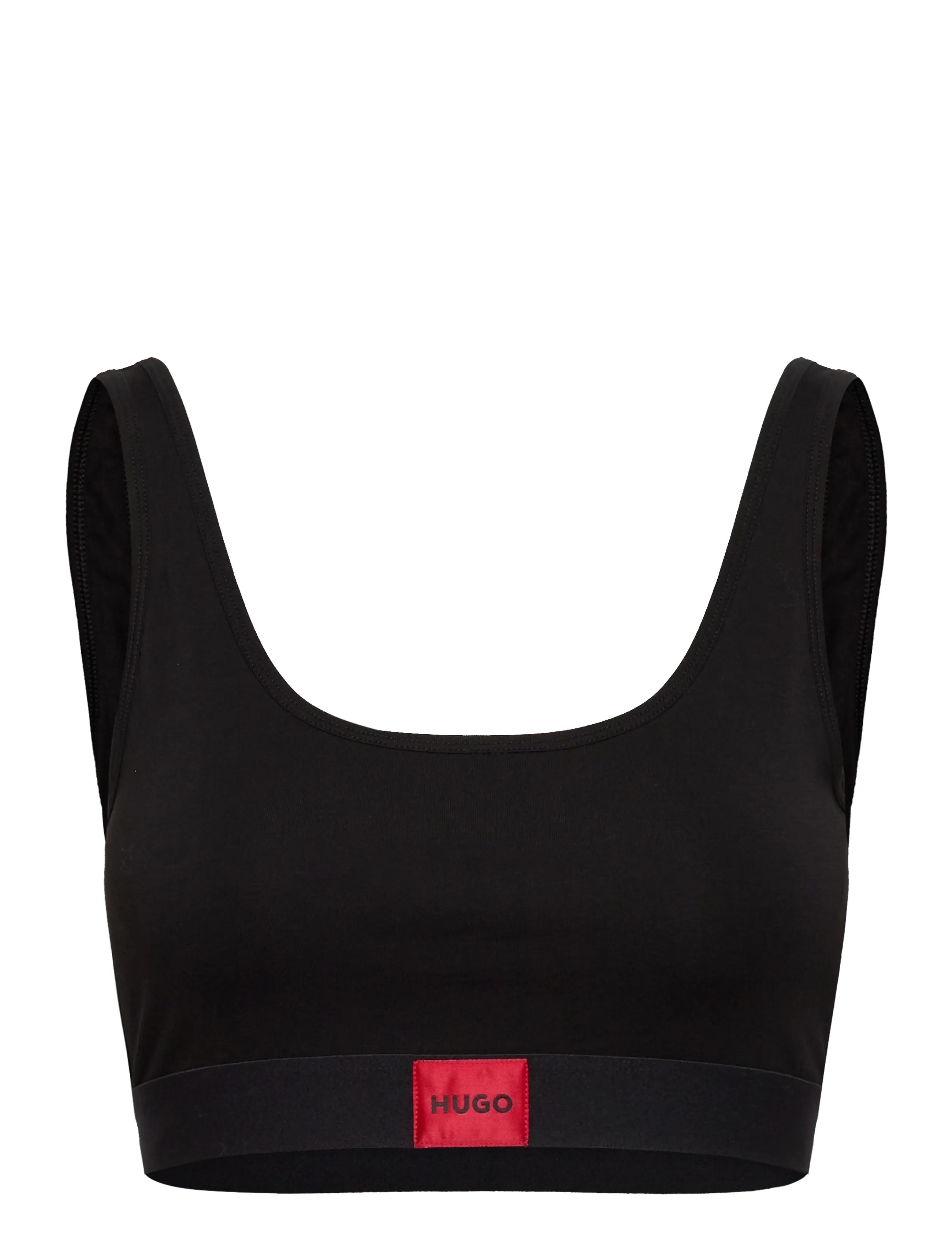 HUGO Bralette Red Label, XS, Soft Bras, Schwarz - Tank Top Frauen