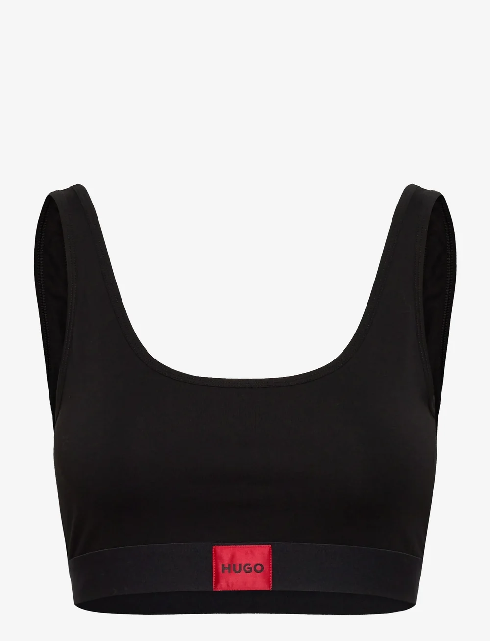 HUGO - BRALETTE RED LABEL - tank top-bh'er - black - 0