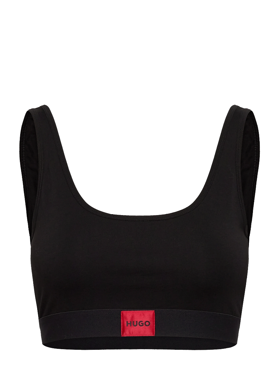 HUGO - BRALETTE RED LABEL - rinnahoidja-topid - black - 0