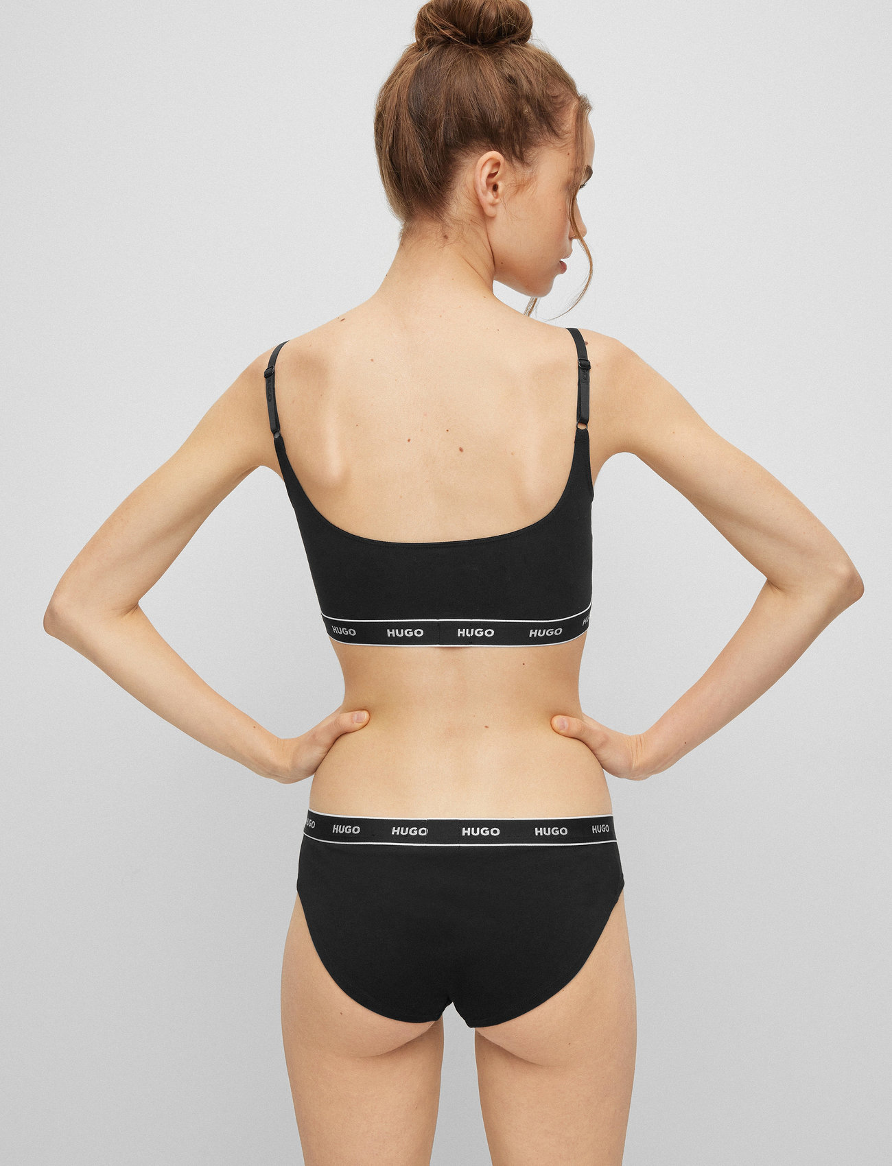 HUGO - TRIPLET BRIEF STRIPE - geschenke unter chf 50 - black - 1