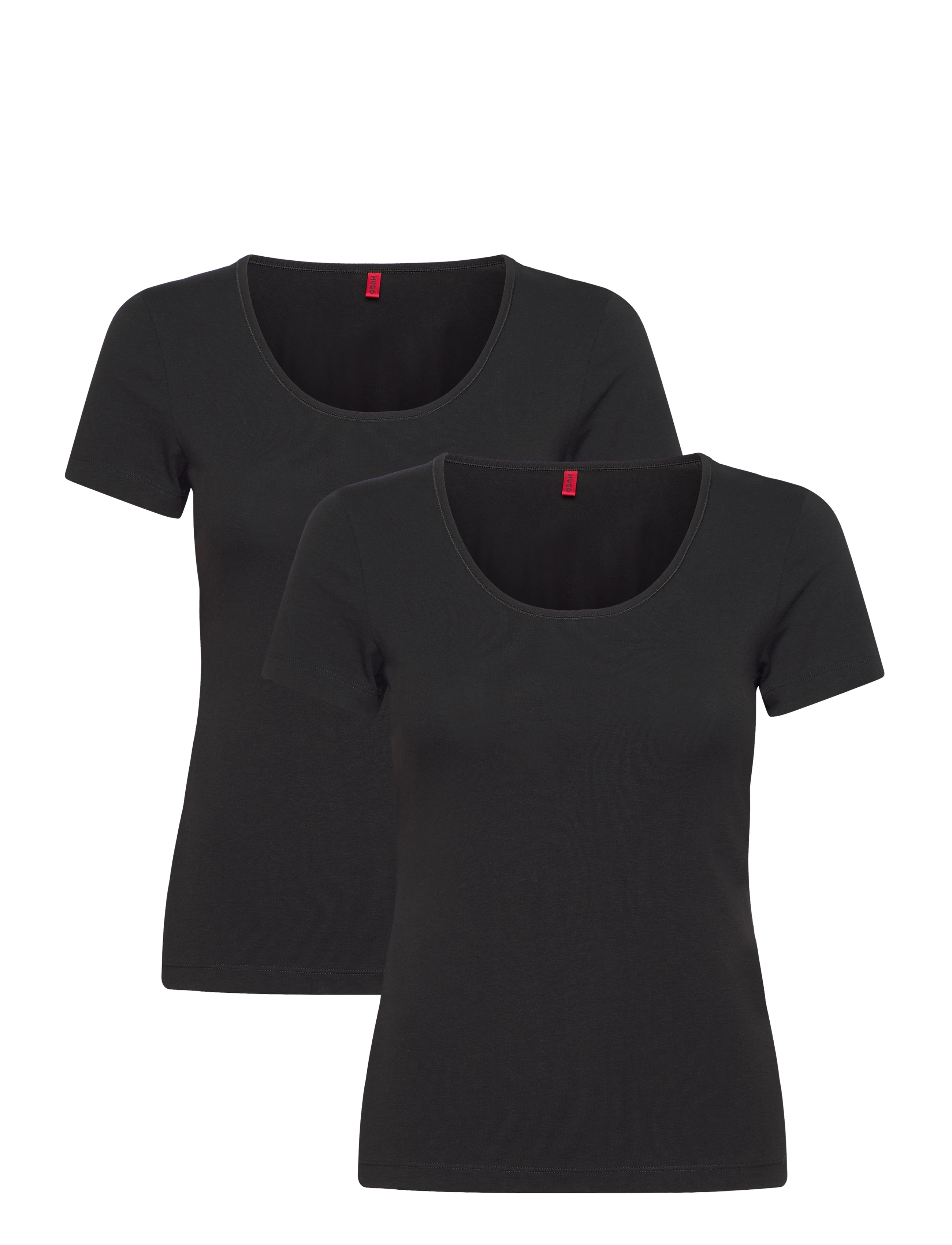 HUGO Twin T-Shirt Rn Schwarz - S - Damen