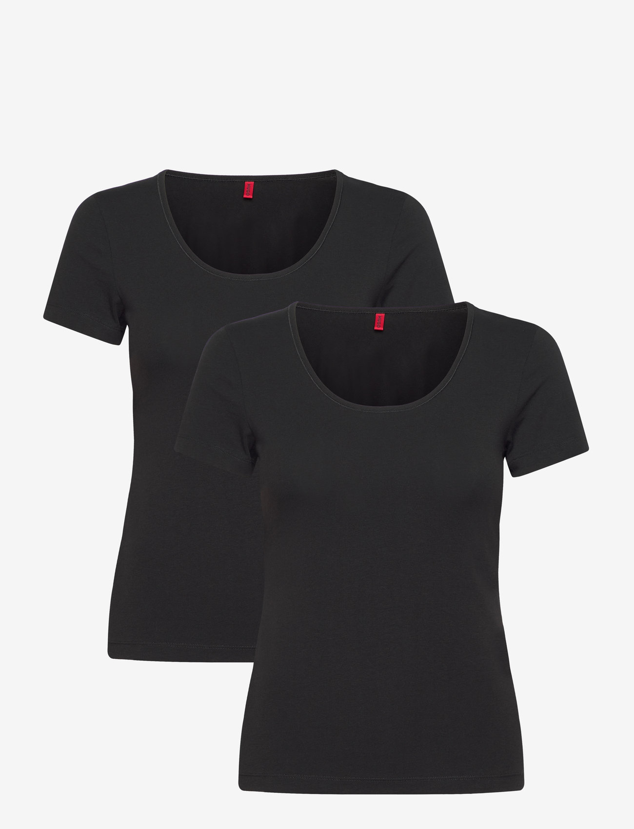 HUGO - TWIN T-SHIRT RN - black - 0