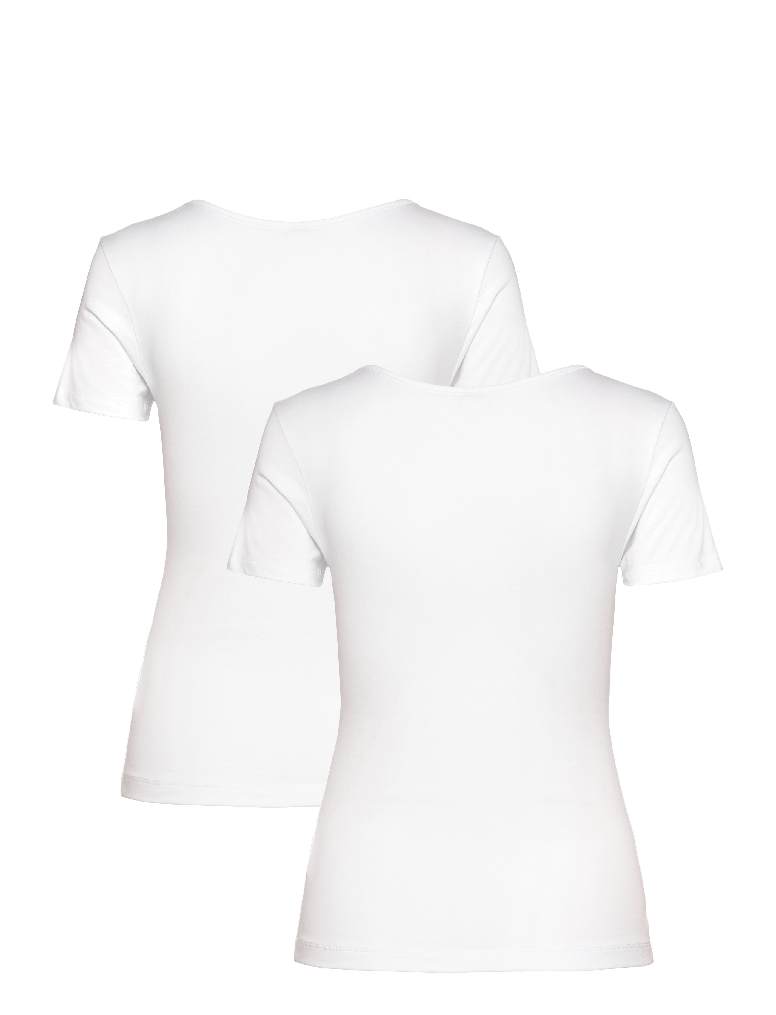 HUGO - TWIN T-SHIRT RN - t-shirts & tops - white - 2