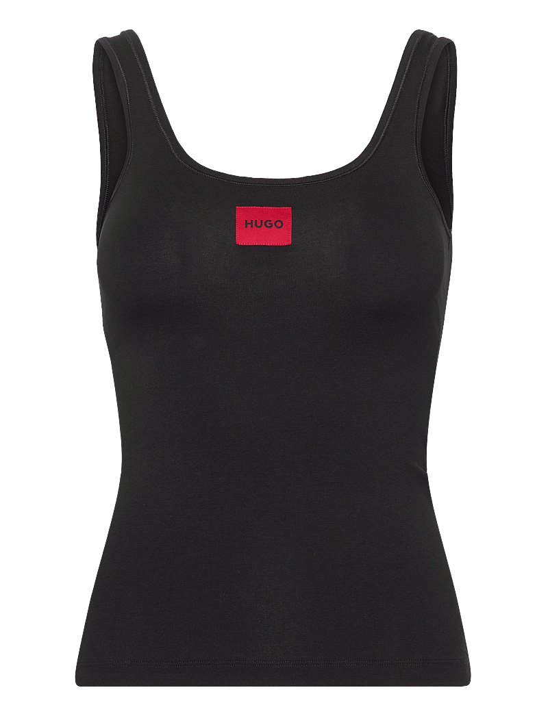 HUGO - VEST RED LABEL - Ärmellose tops - black - 0