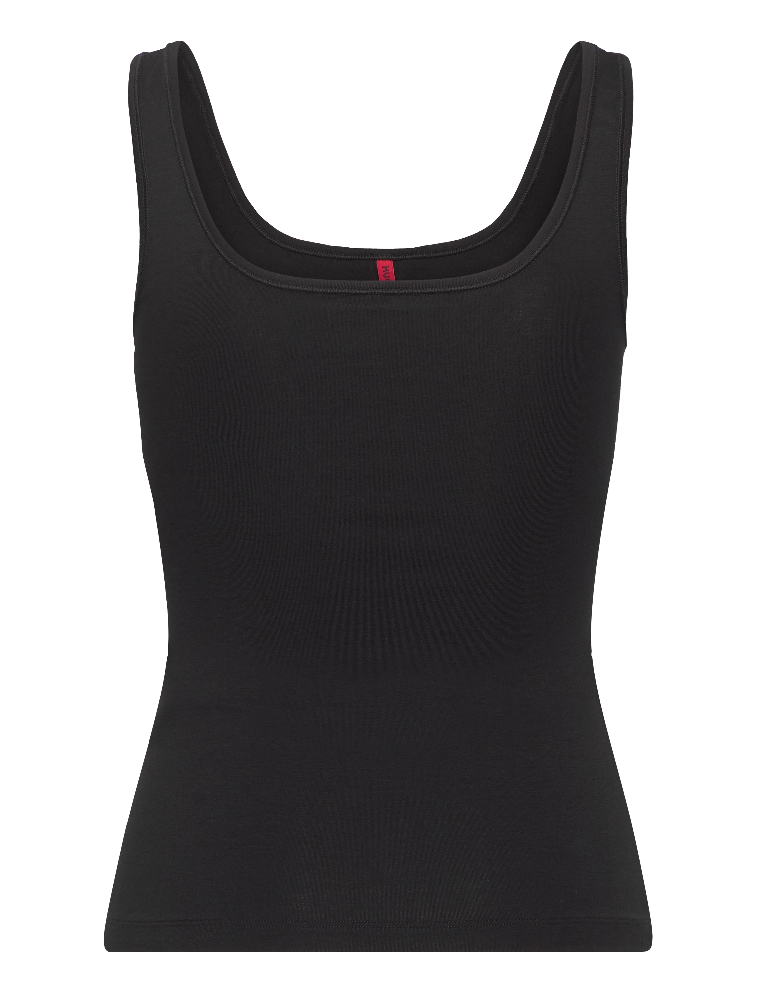 HUGO - VEST RED LABEL - sleeveless tops - black - 1