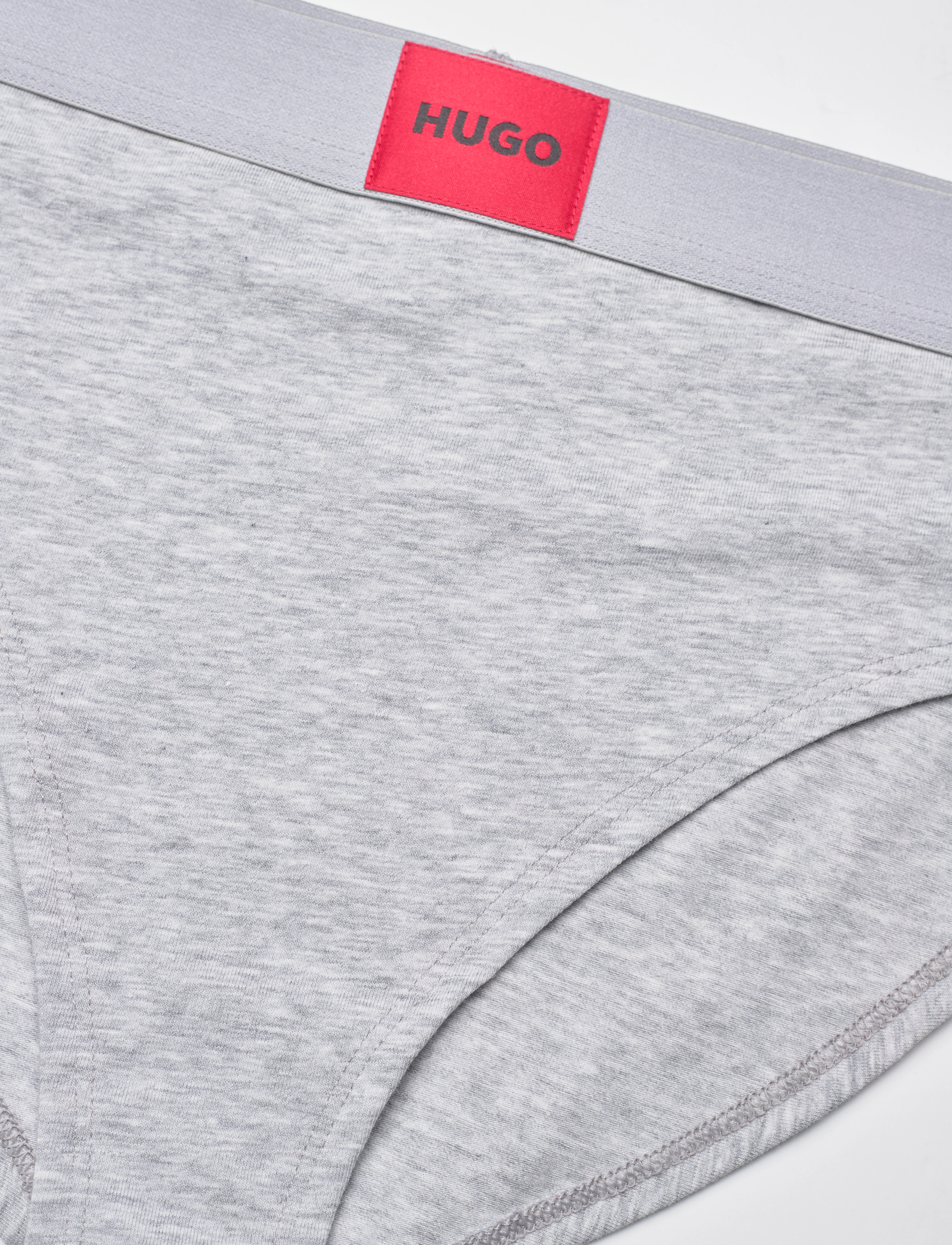 HUGO - BRIEF HW RED LABEL - medium grey - 2