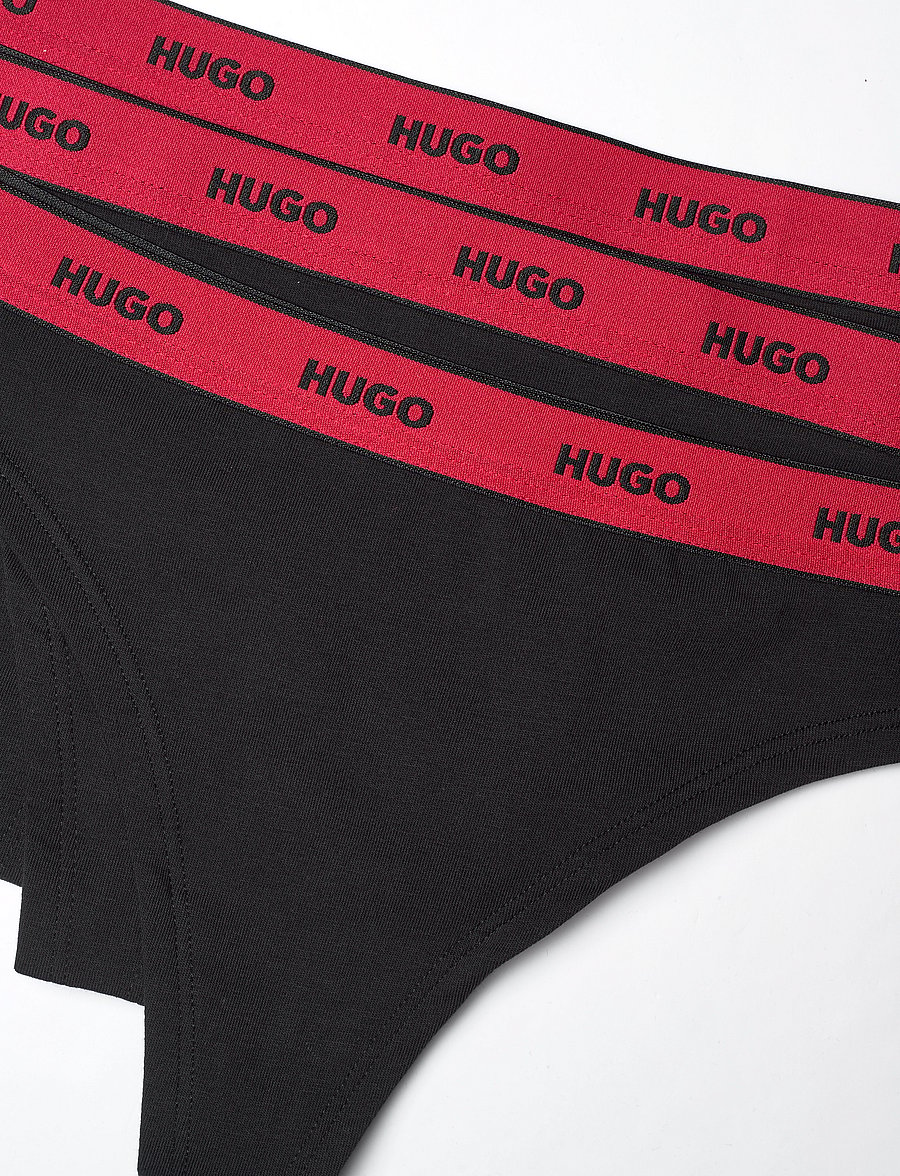 HUGO - TRIPLET THONG STRIPE - stringtrusser - black - 1