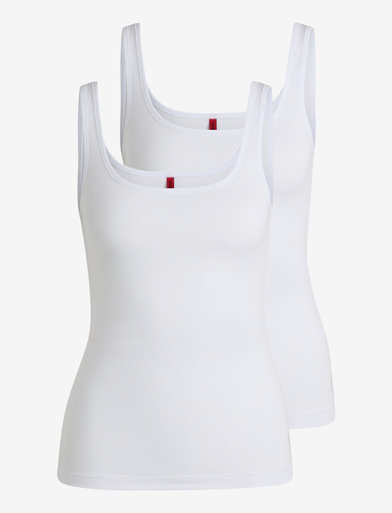 HUGO - TWIN VEST - tanktops - white - 1