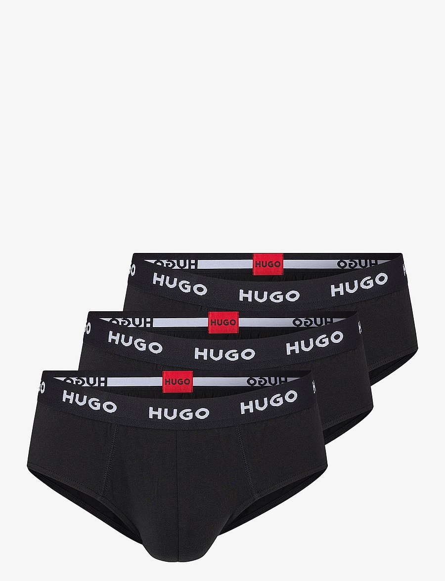 HUGO - HIPBRIEF TRIPLETPACK - multipakk aluspüksid - black - 0