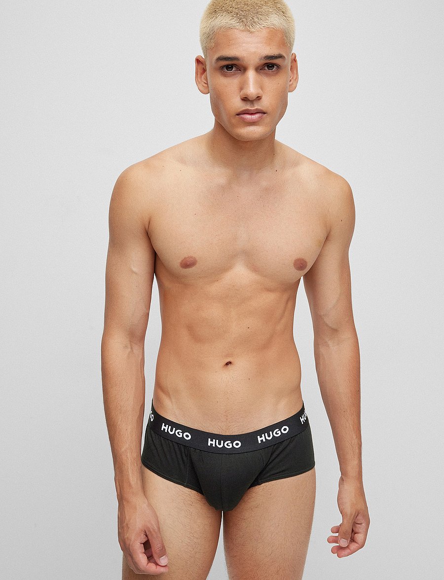 HUGO - HIPBRIEF TRIPLETPACK - multipakk aluspüksid - black - 1