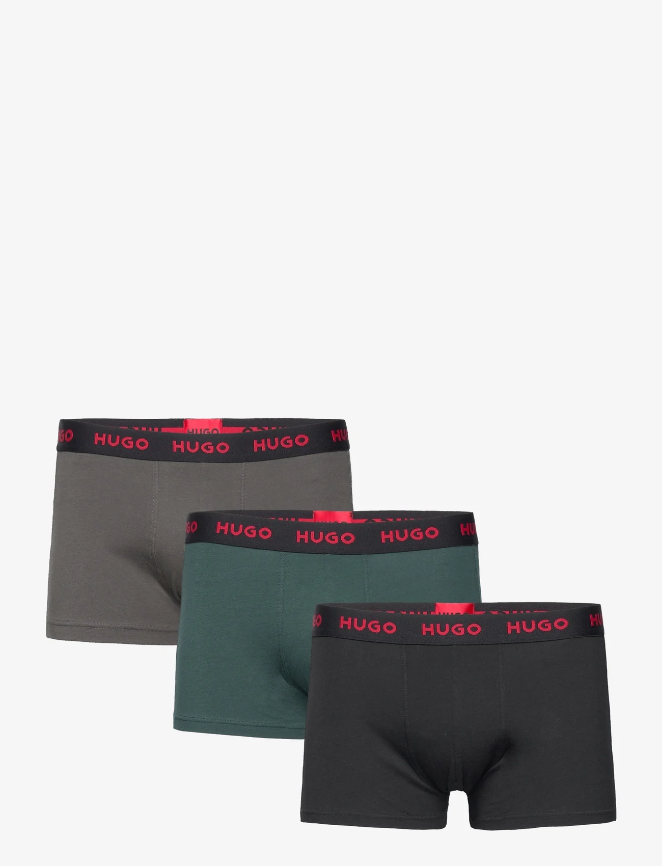 HUGO - TRUNK TRIPLET PACK - madalaimad hinnad - dark green - 0