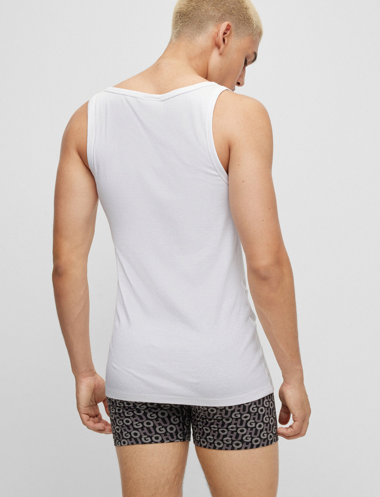 HUGO - TANK TOP TWIN PACK - basis-t-skjorter - white - 1