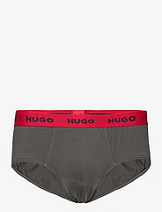 HUGO - HIPBRIEF TRIPLETPACK - laveste priser - medium grey - 2