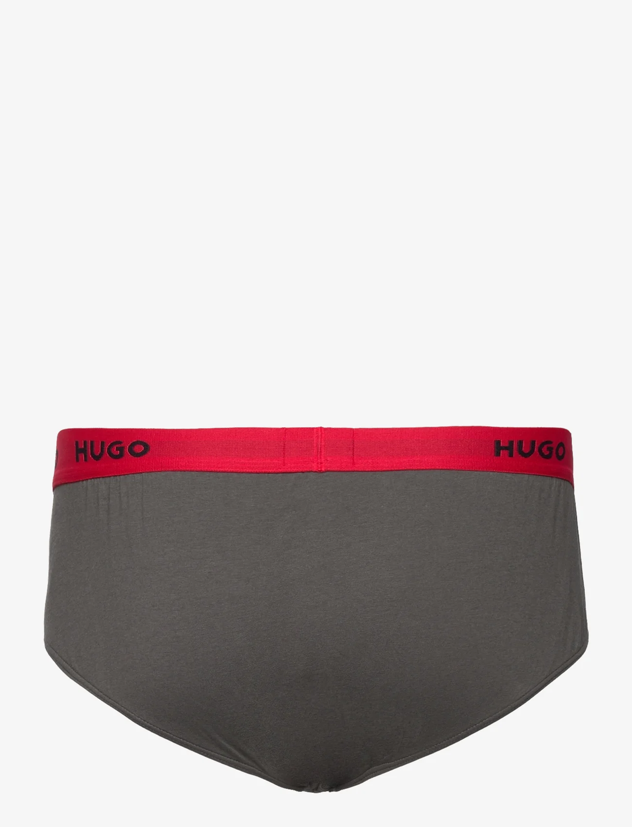 HUGO - HIPBRIEF TRIPLETPACK - unterhosen im multipack - medium grey - 3