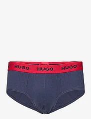 HUGO - HIPBRIEF TRIPLETPACK - unterhosen im multipack - medium grey - 4