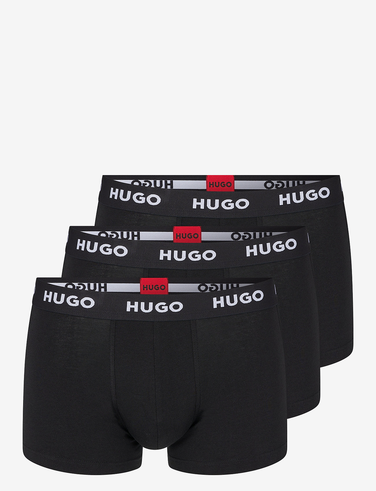 HUGO - TRUNK TRIPLET PACK - zemākās cenas - black - 0