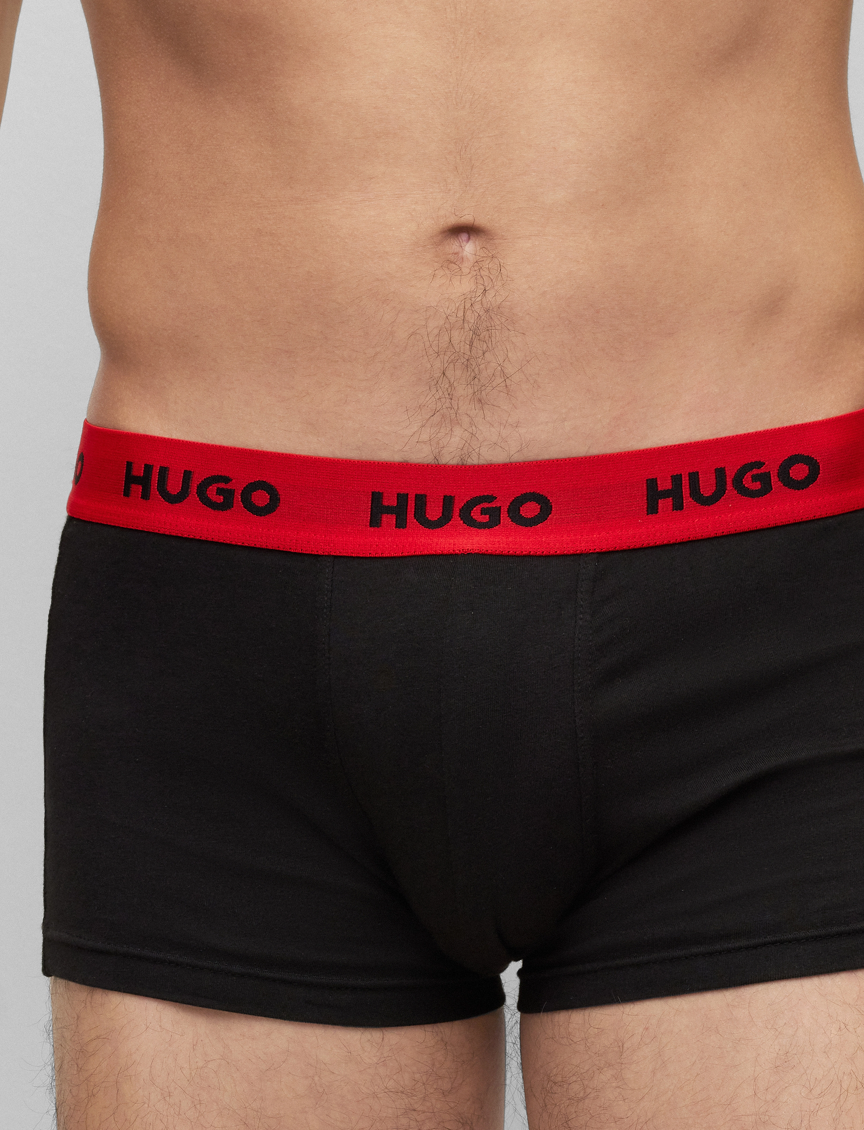 HUGO - TRUNK TRIPLET PACK - laveste priser - black - 1