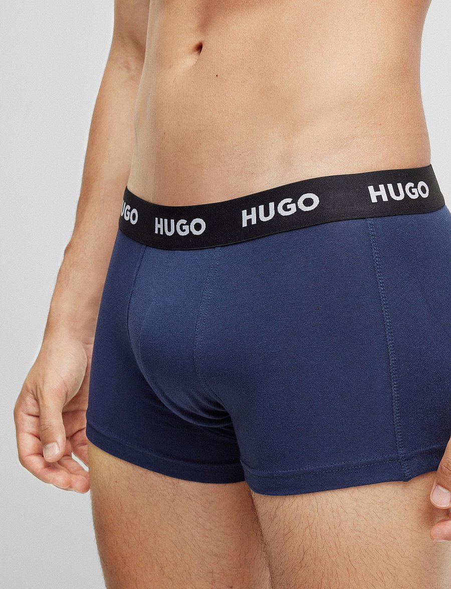 HUGO - TRUNK TRIPLET PACK - multipakk aluspüksid - navy - 3
