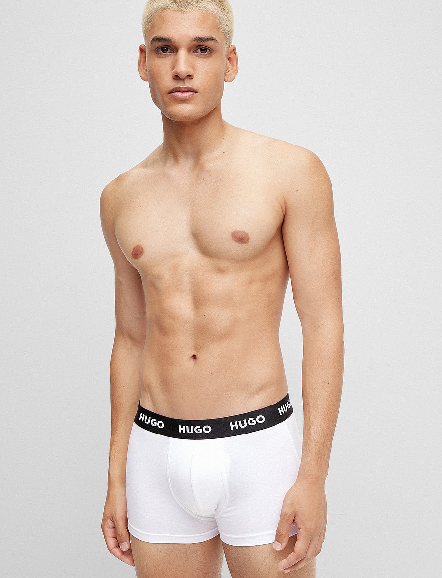 HUGO - TRUNK TRIPLET PACK - boxer briefs - white - 1