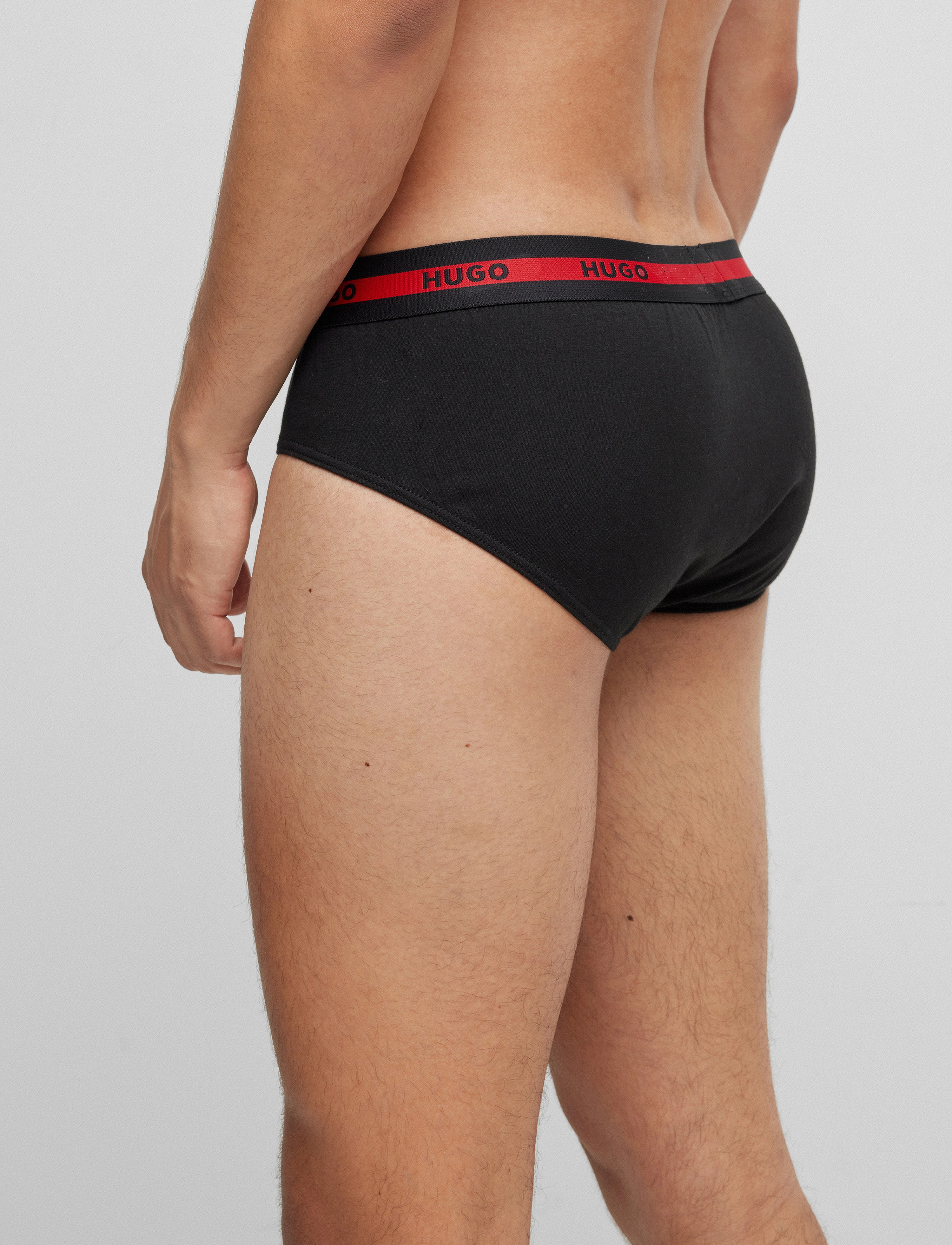 HUGO - HIP BRIEF TWIN PACK - black - 2