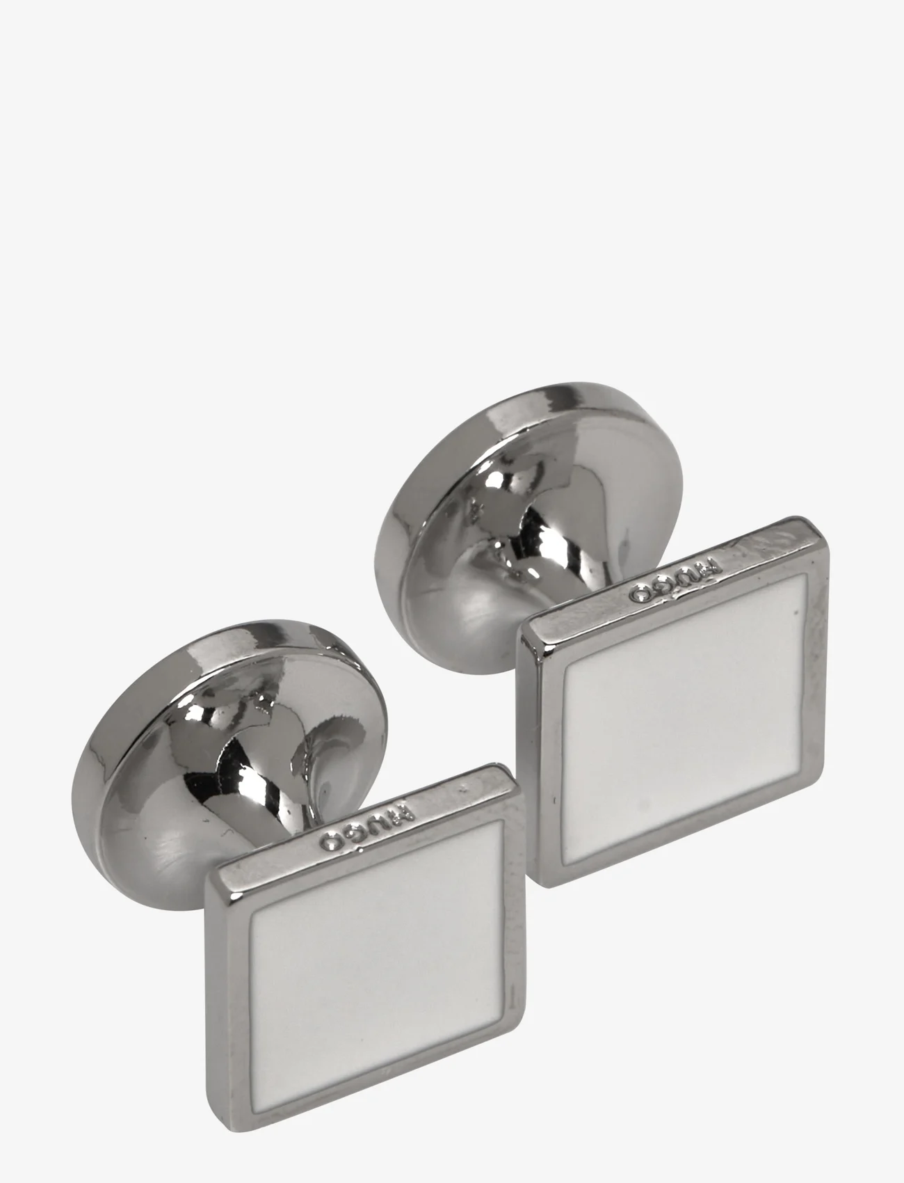 HUGO - E-TOTAKE - cuff links - open white - 0