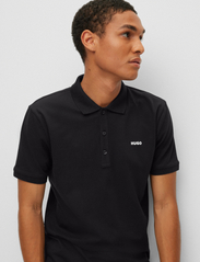 HUGO - Dinos223 - kortærmede poloer - black - 3