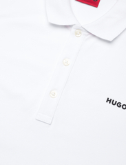 HUGO - Dinos223 - short-sleeved polos - white - 5