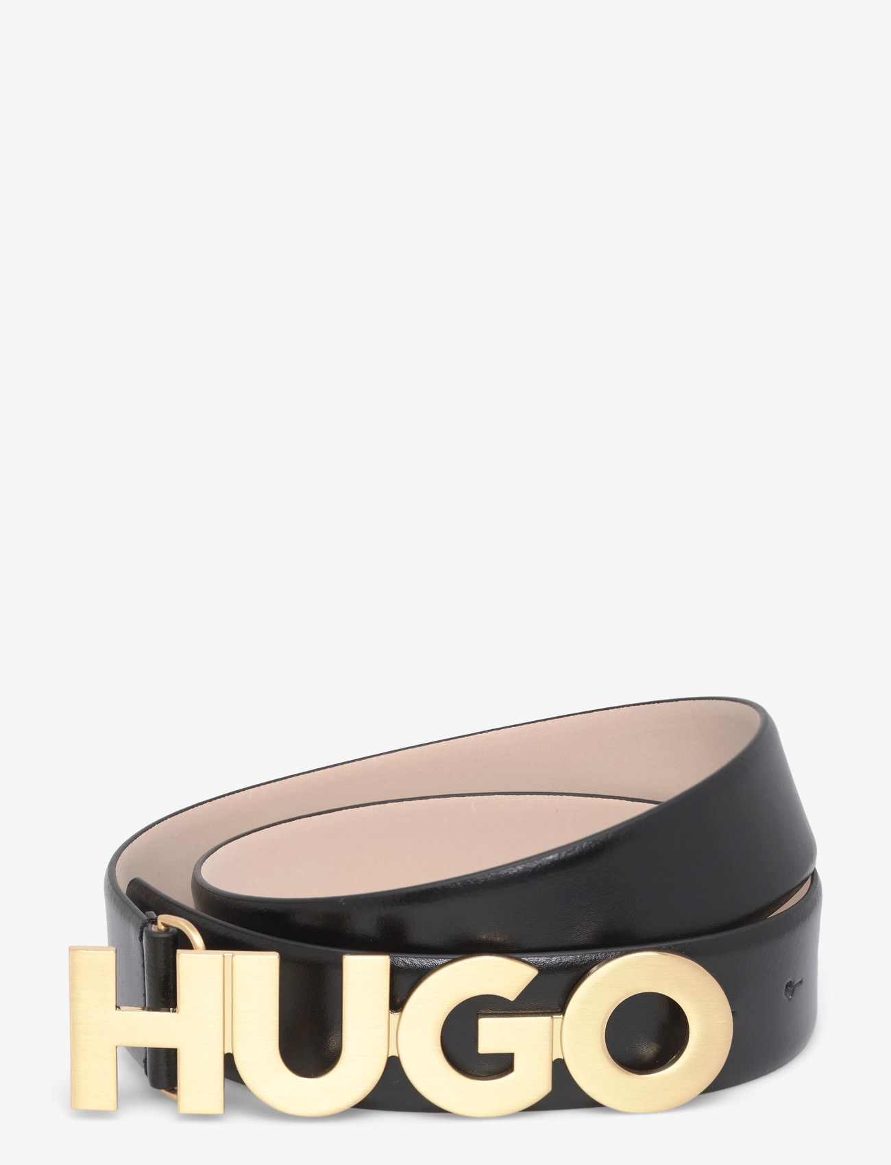 HUGO - Zula Belt 3,5cm-ZL - læderbælter - black - 0
