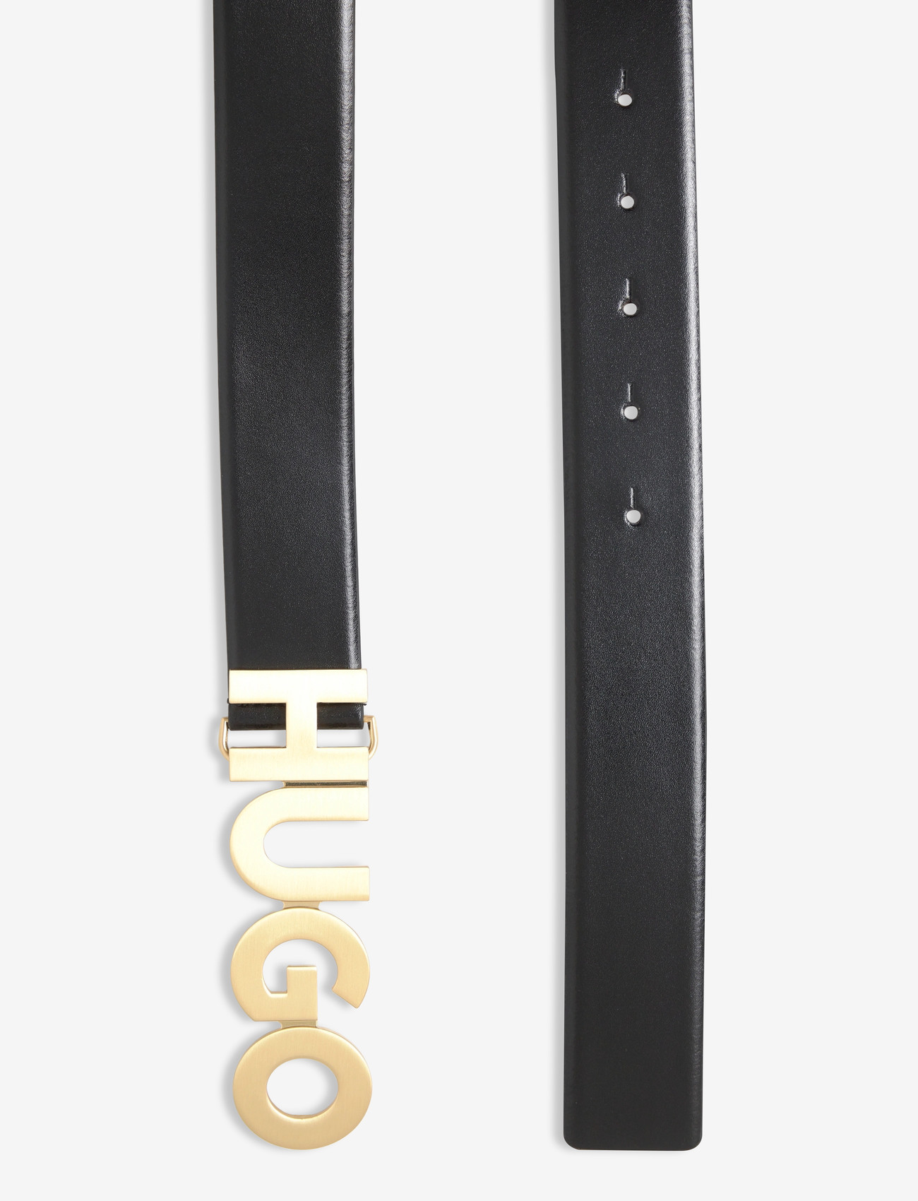 HUGO - Zula Belt 3,5cm-ZL - læderbælter - black - 1