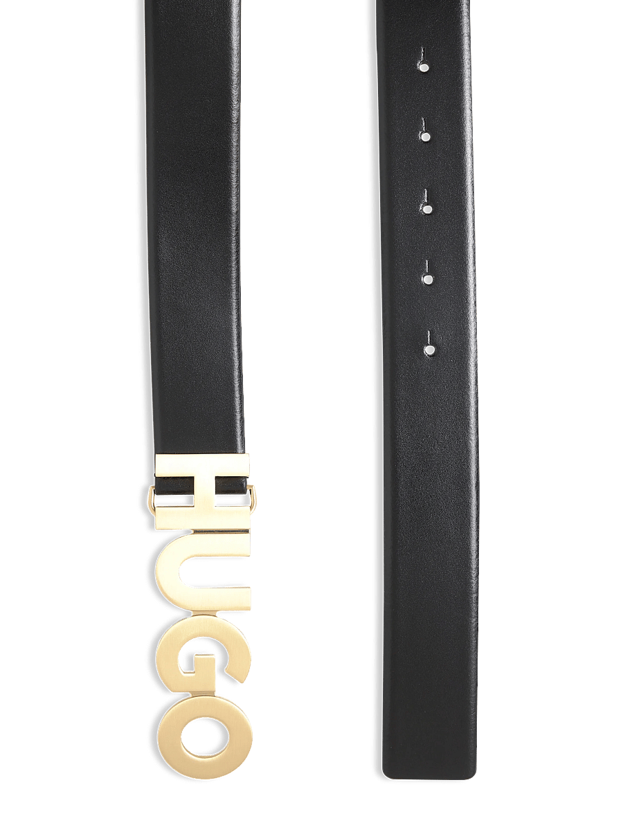 HUGO - Zula Belt 3,5cm-ZL - ledergürtel - black - 1