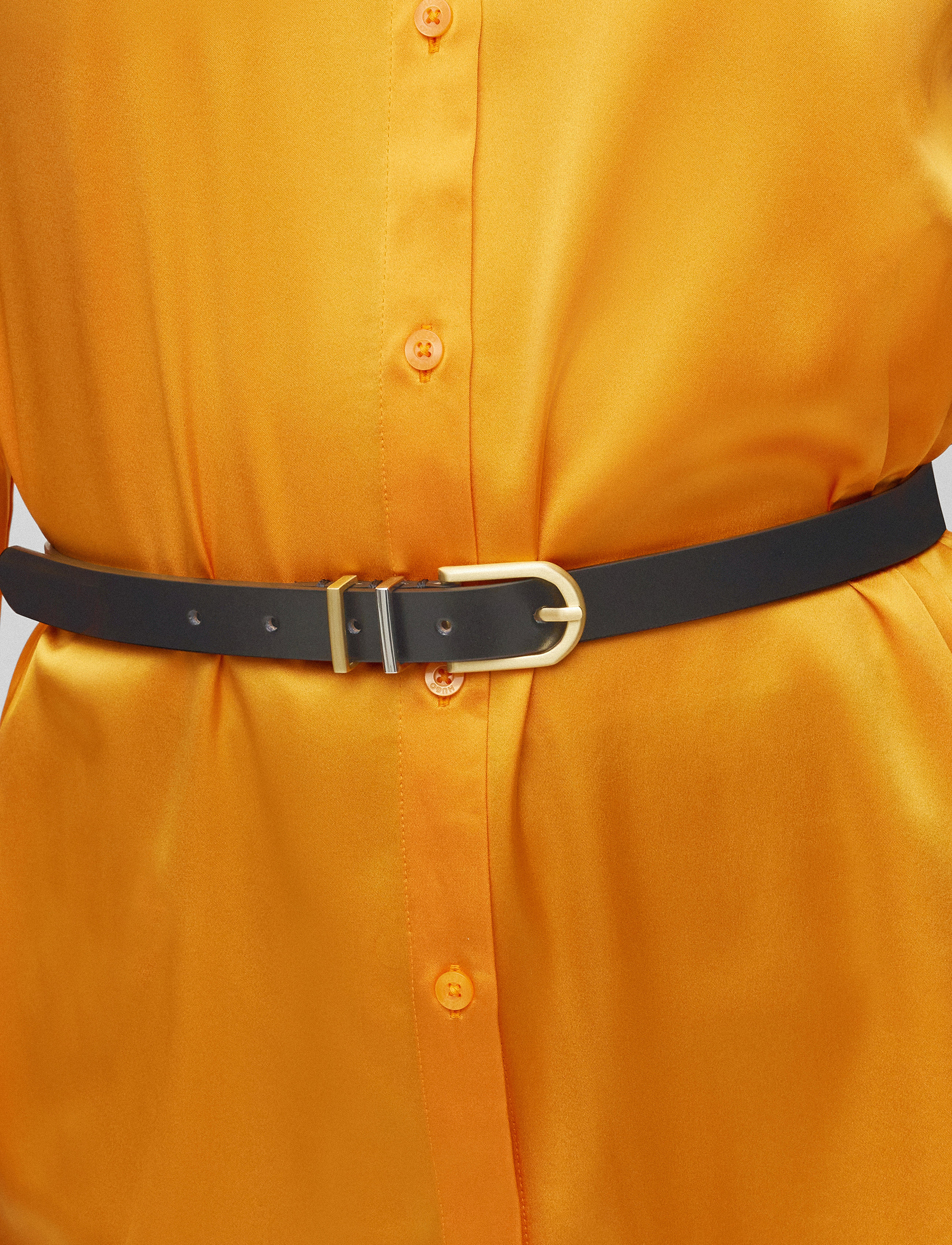 HUGO - Zoe Belt 2 cm-ZL - black - 4