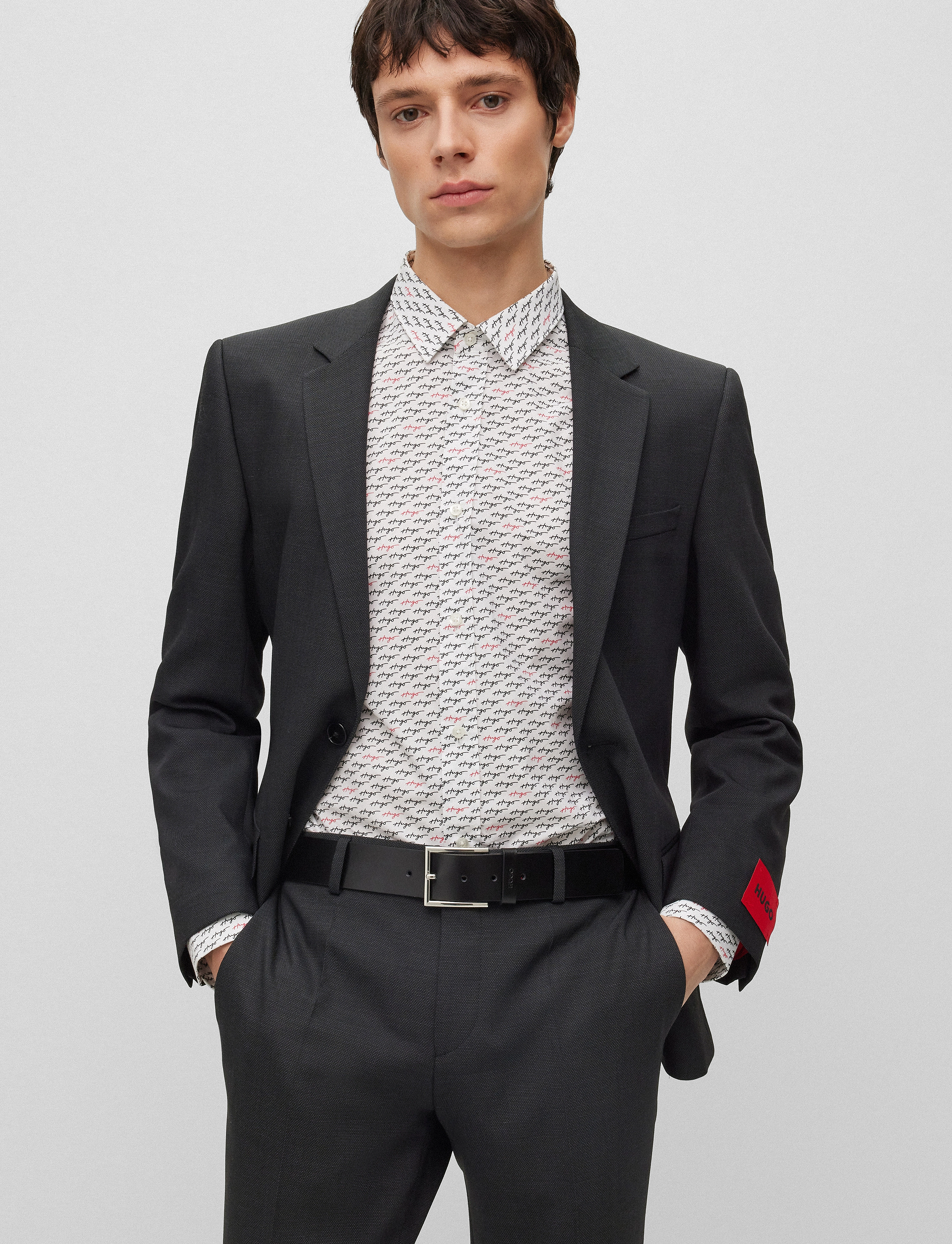 HUGO Giaspo_Sz40 - Osta olukorra järgi - BLACK / black