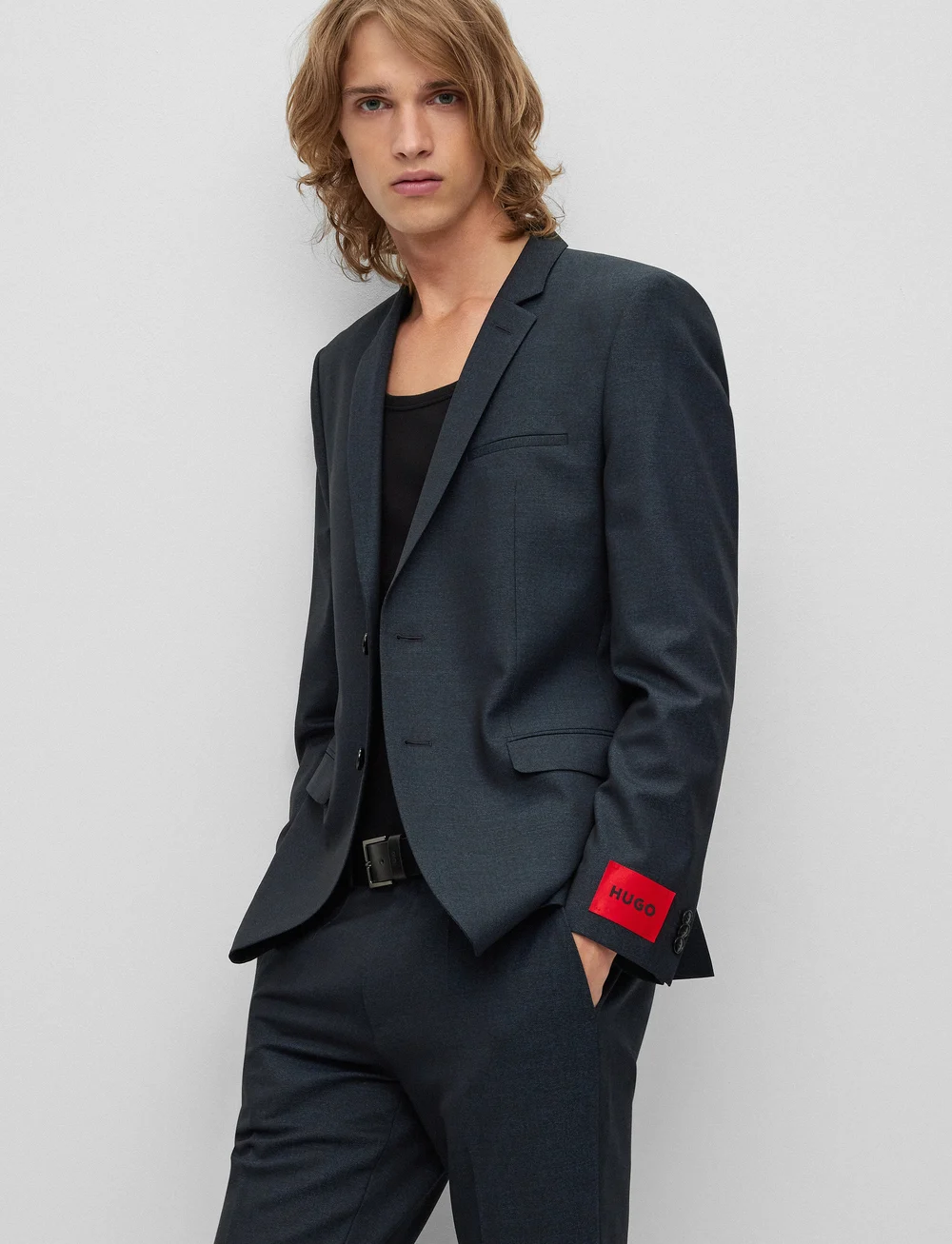 HUGO - Giove-L_Sz35 - skärp - black - 0