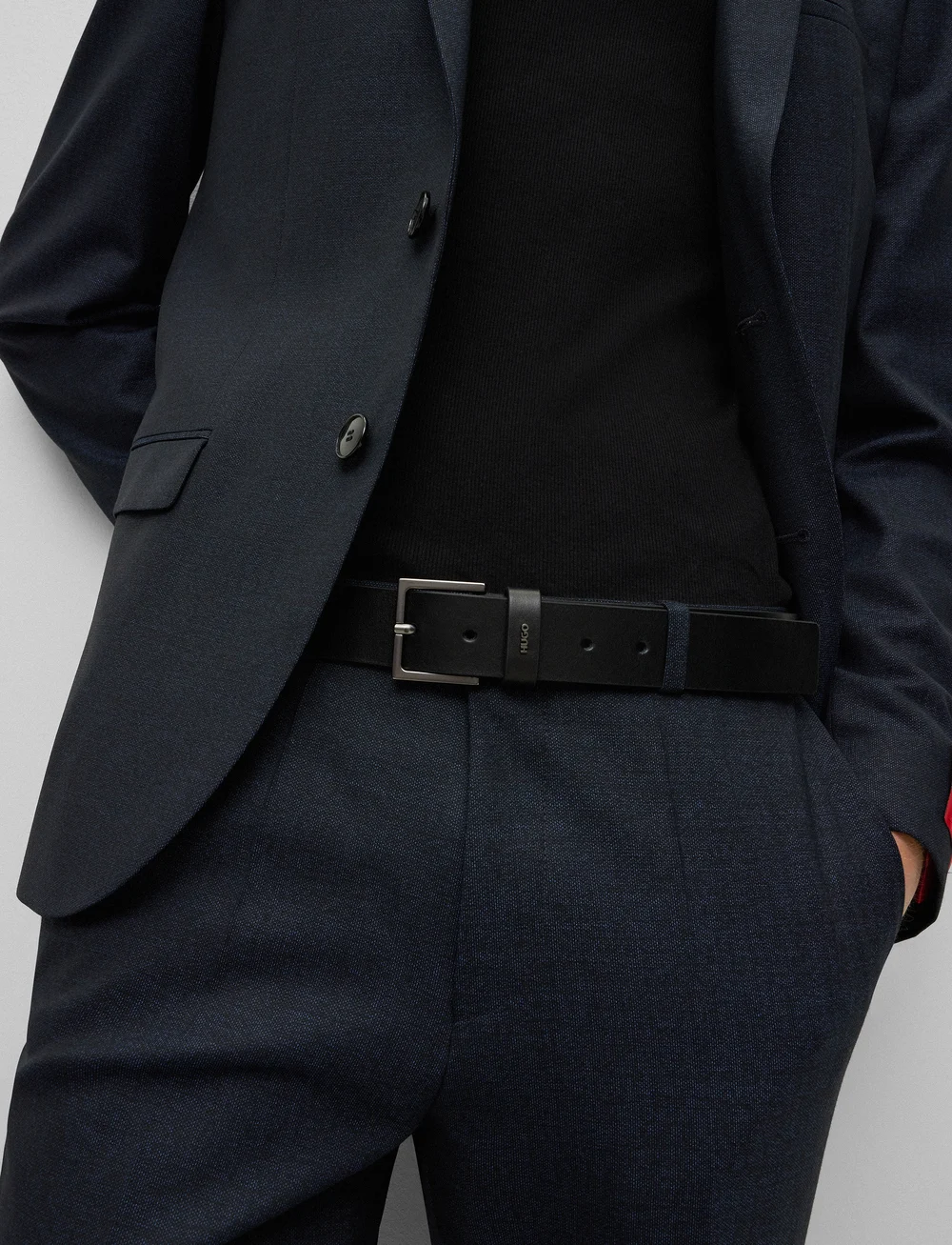 HUGO - Giove-L_Sz35 - skärp - black - 3