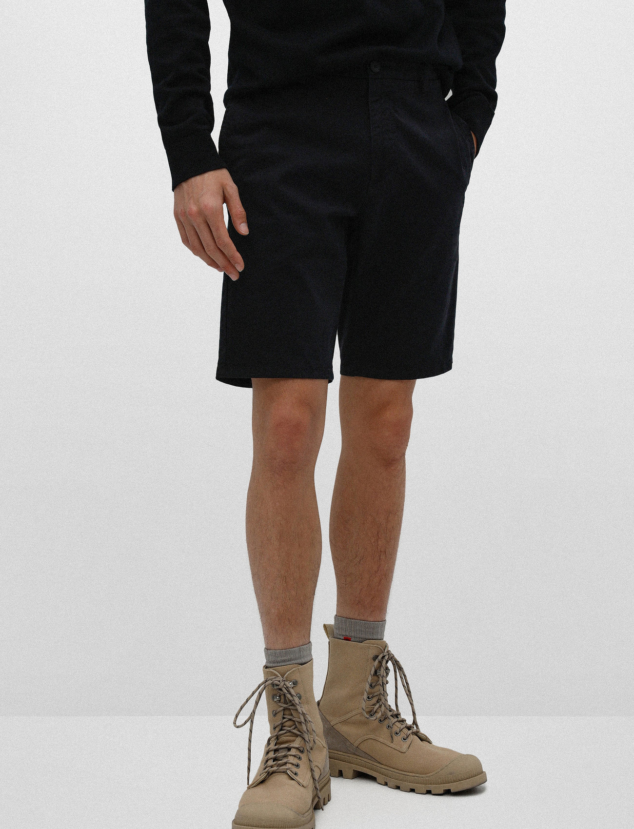 HUGO - David222SD - chinos shorts - black - 4