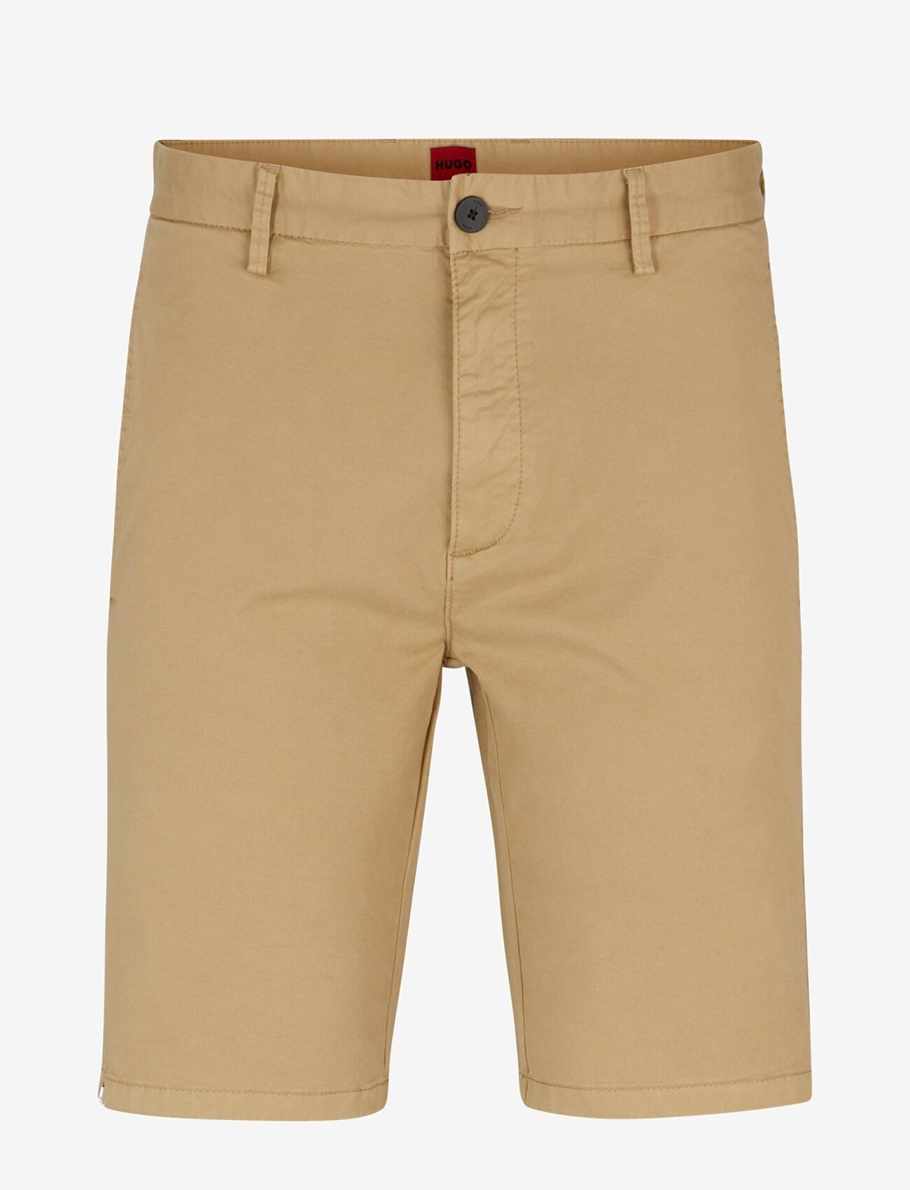 HUGO - David222SD - chino lühikesed püksid - medium beige - 1