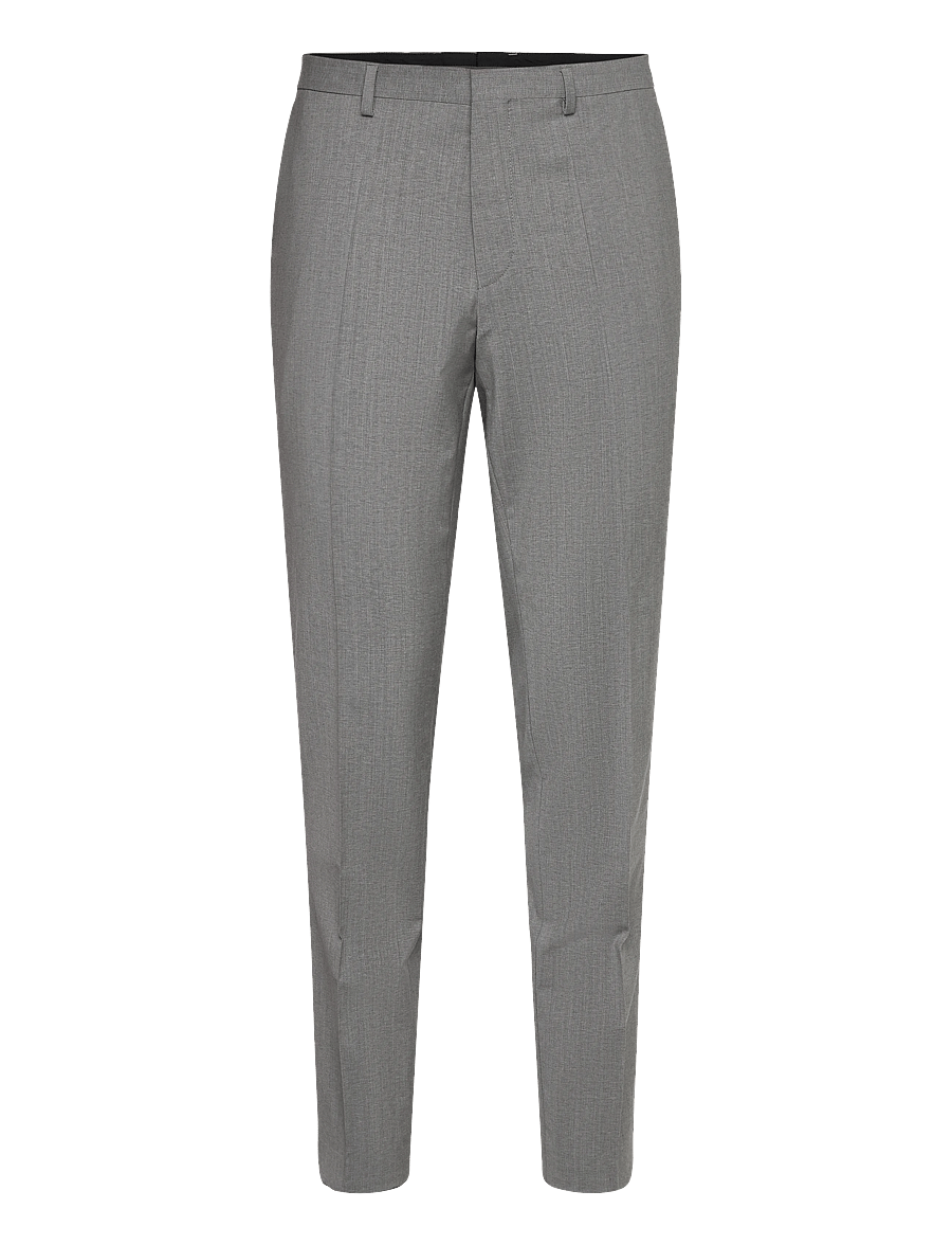 HUGO - Hesten212X - pantalons habillés - dark grey - 0