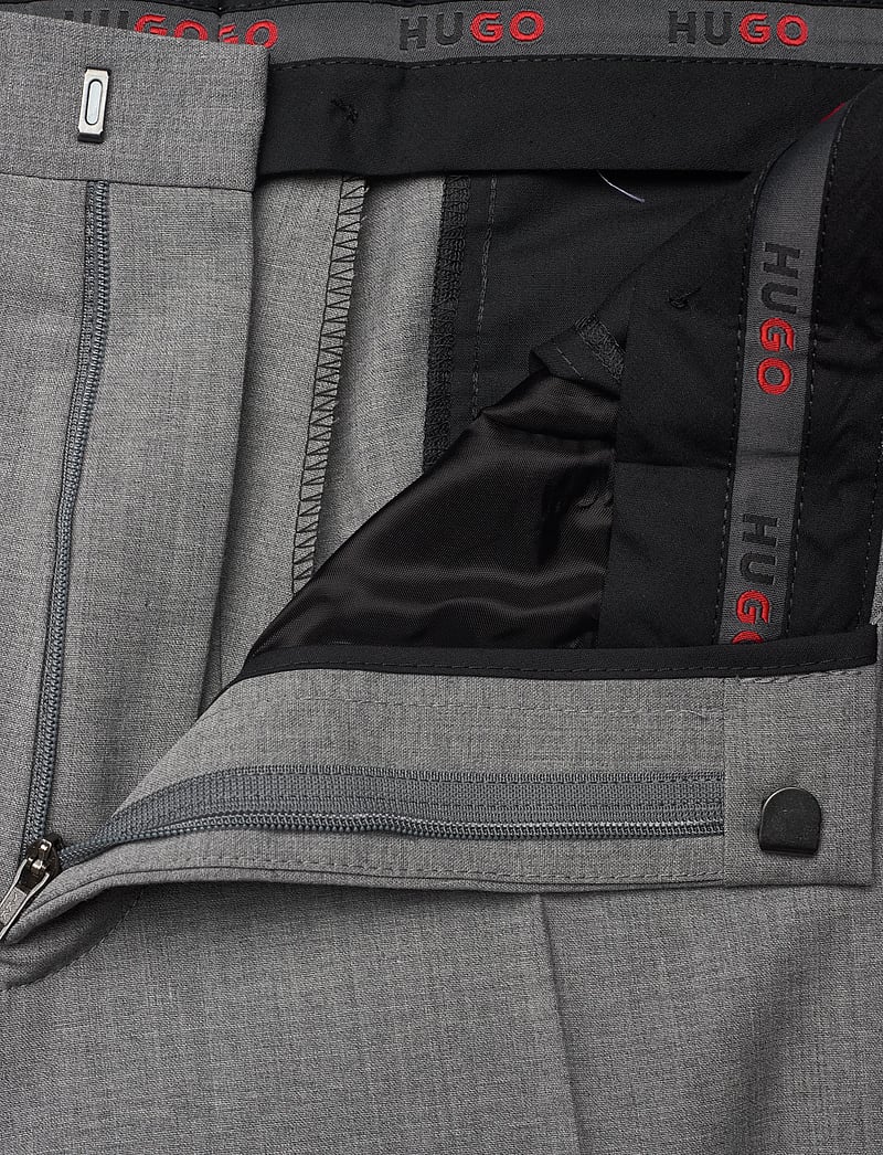 HUGO - Hesten212X - suit trousers - dark grey - 3