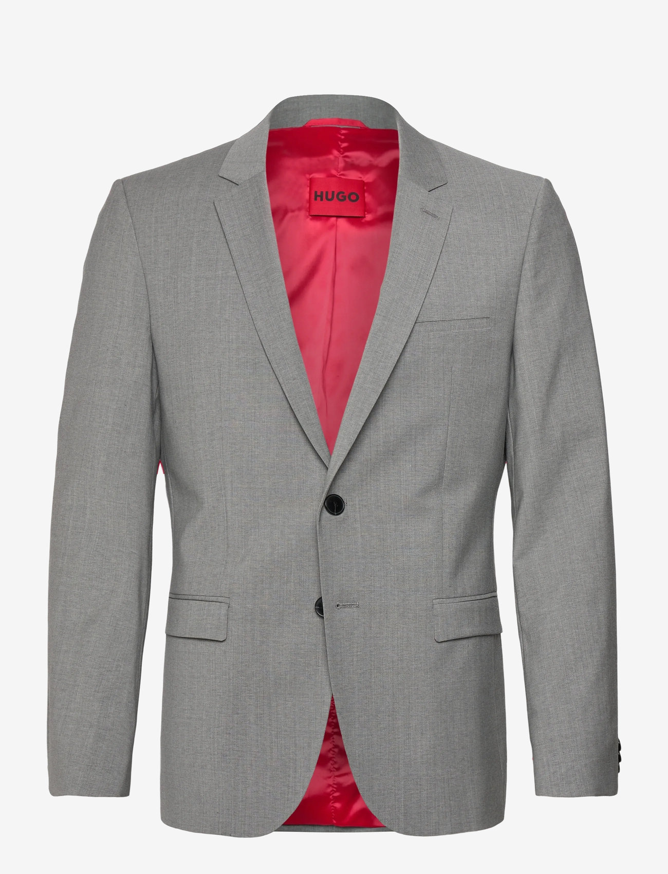 HUGO - Arti214X - Ühe rinnatisega pintsakud - dark grey - 0