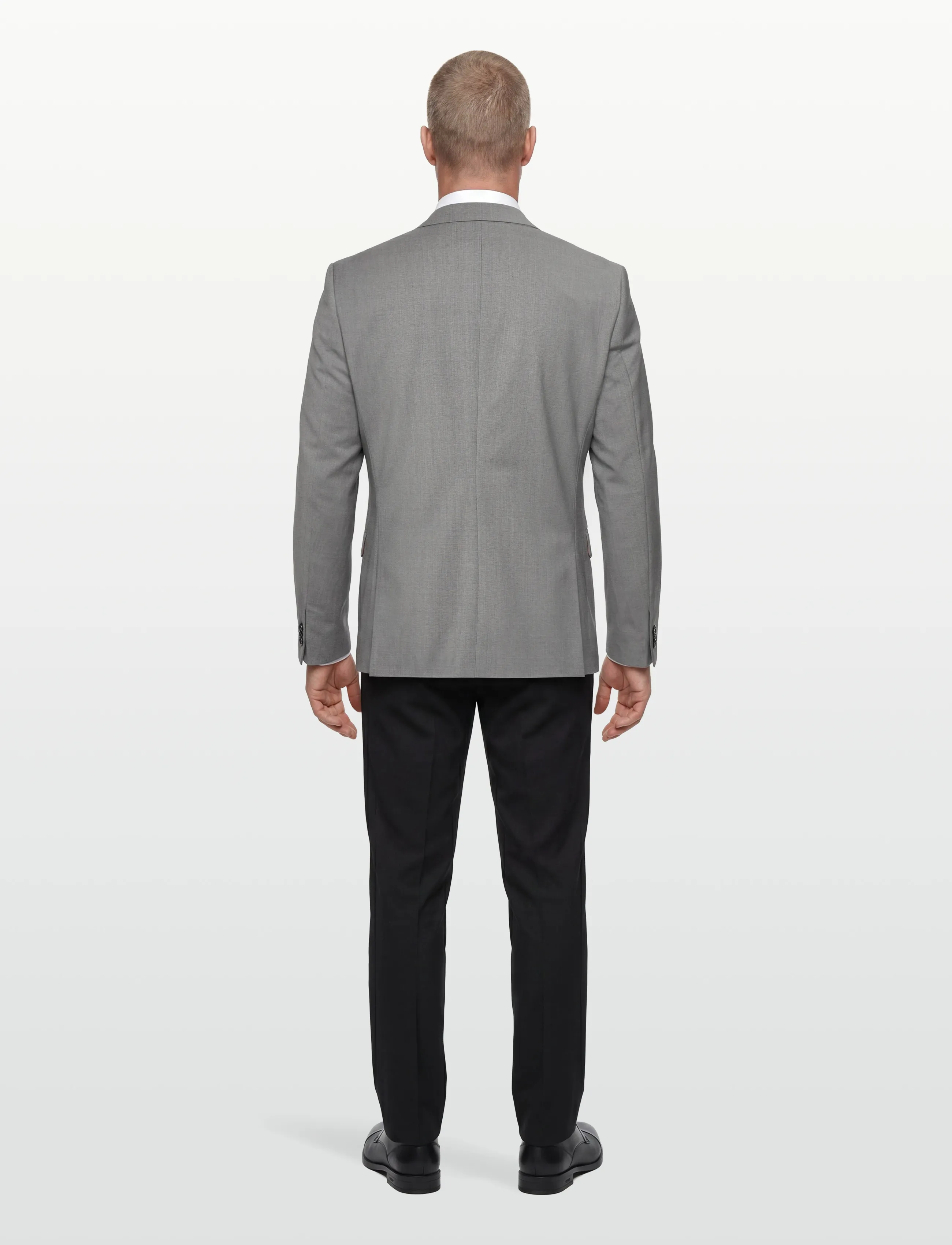 HUGO - Arti214X - single breasted blazers - dark grey - 4
