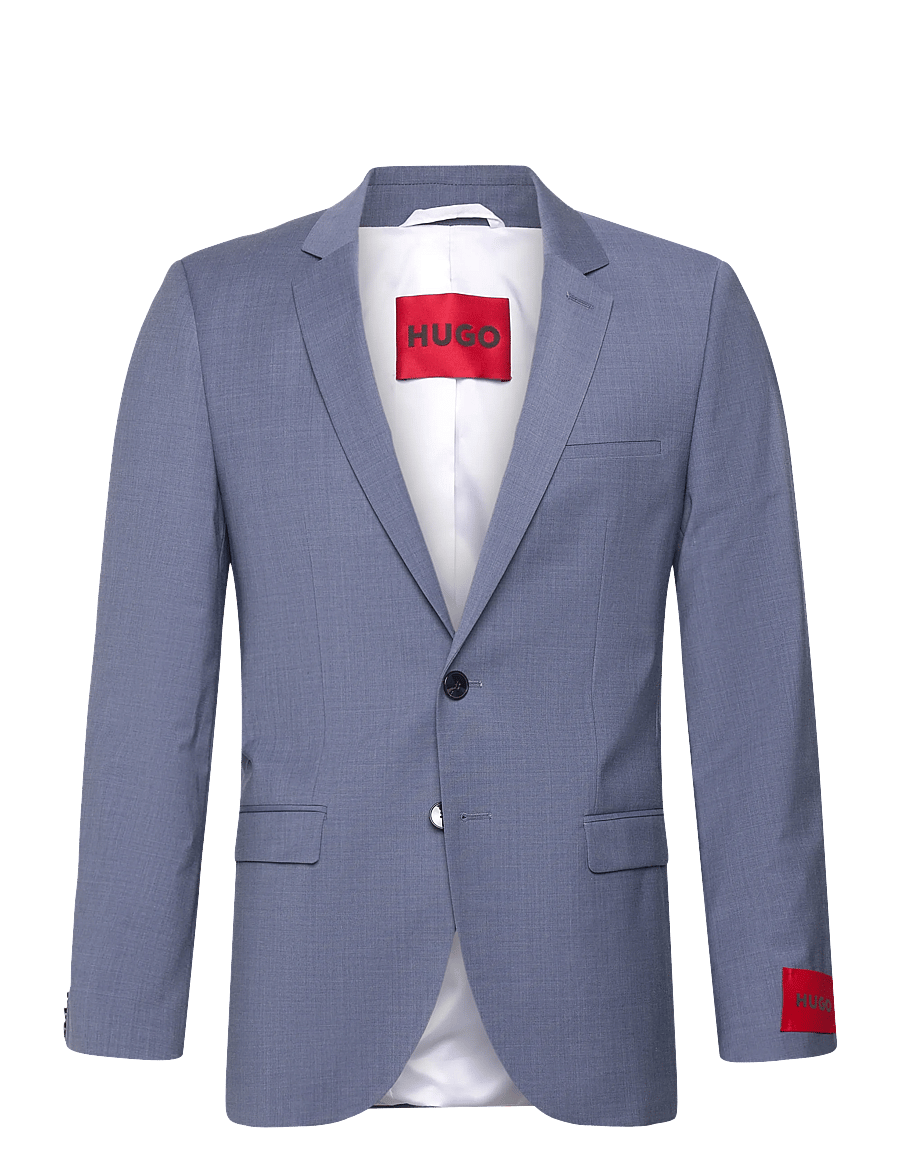 HUGO - Arti214X - enkeltradede blazere - light/pastel blue - 0