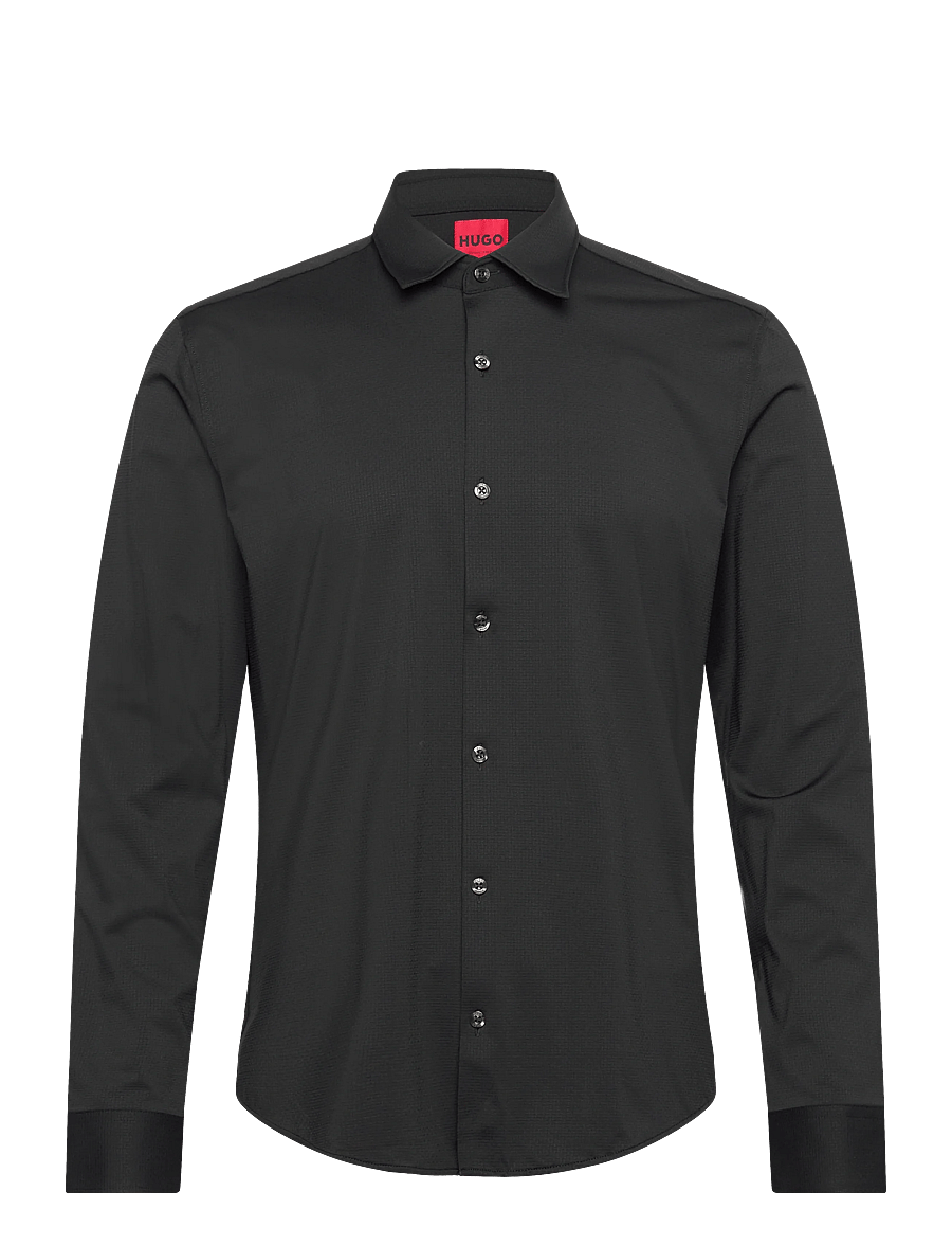 HUGO - Ermo - formelle hemden - black - 0
